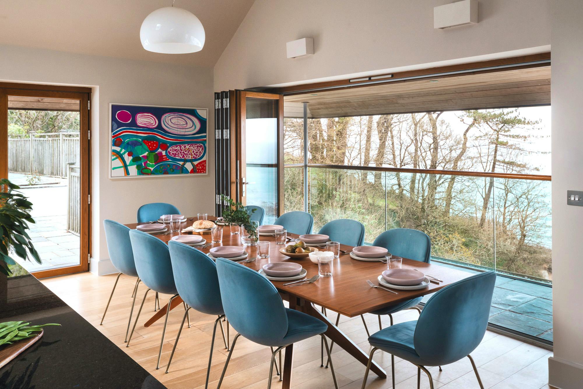 Dine with vast ocean views