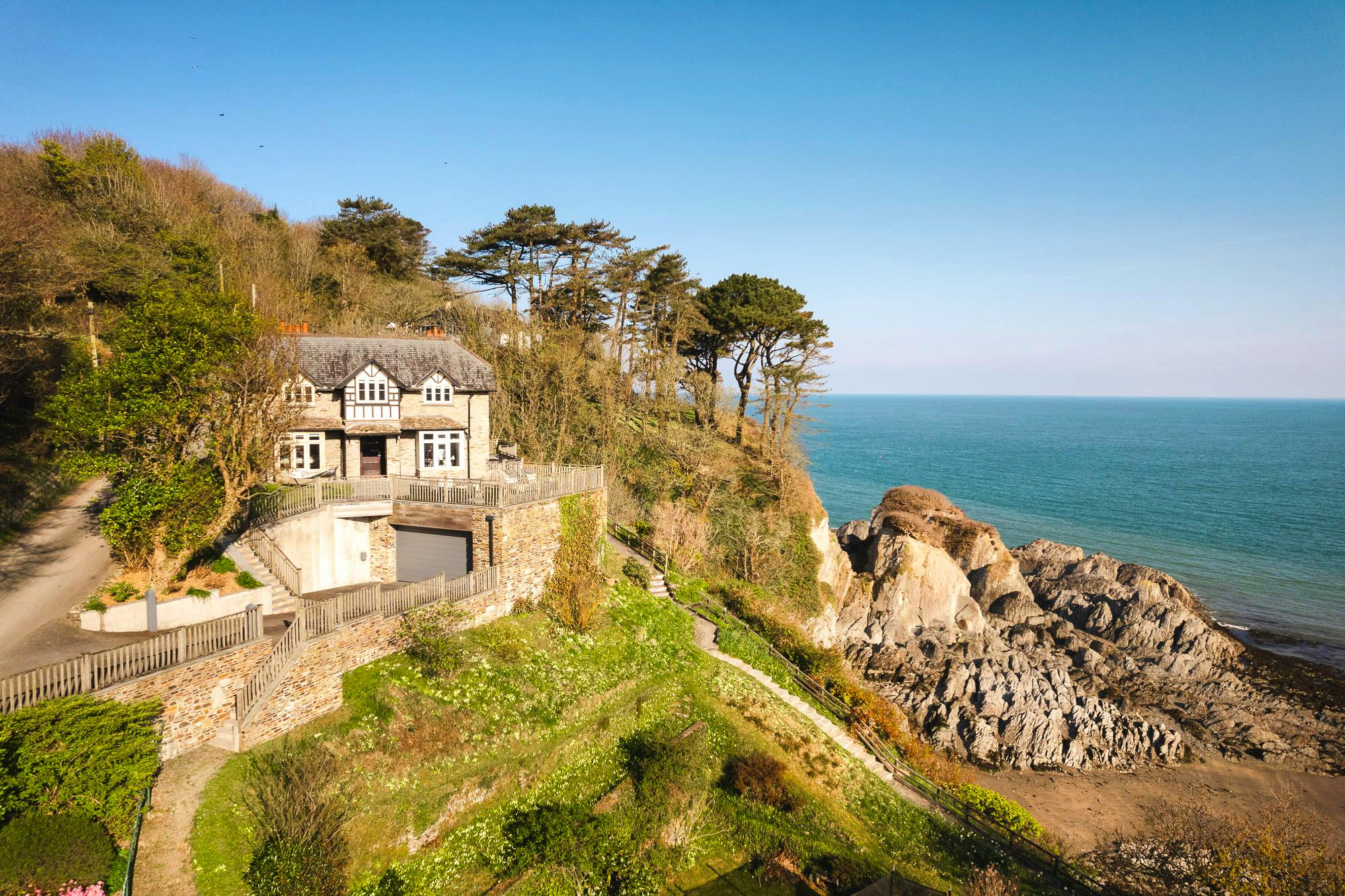 Cliffe House in Lee Bay, Devon