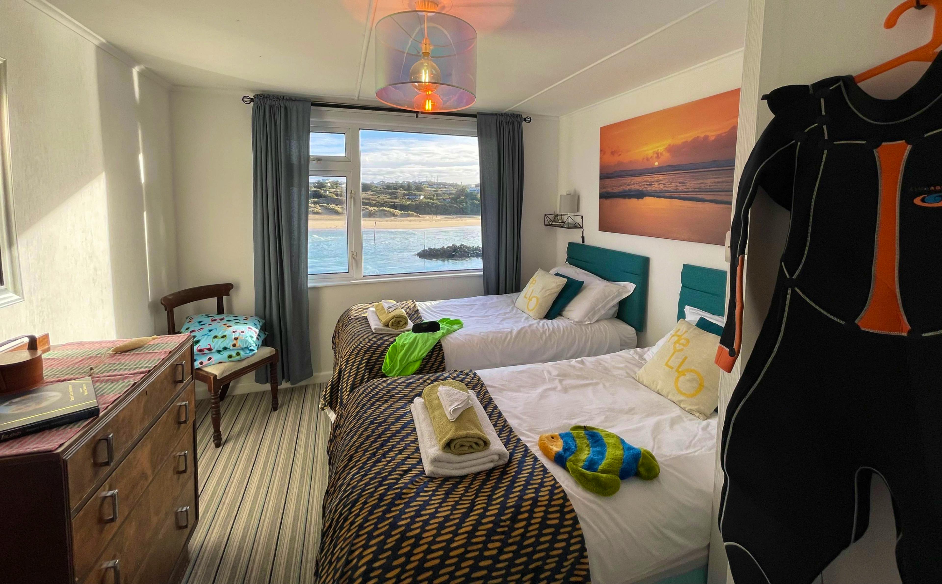 Beach House Bedroom 2 Sea View