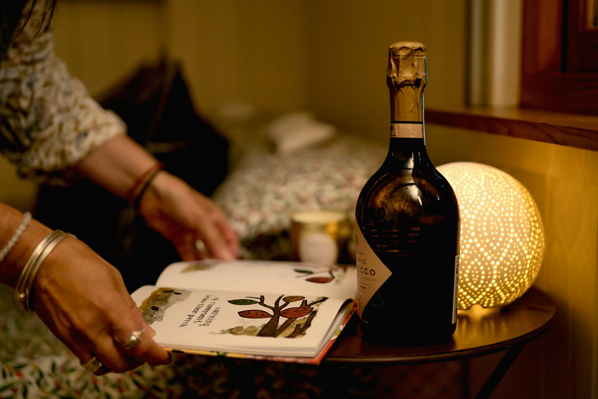 Bedside book at Thehuteyam