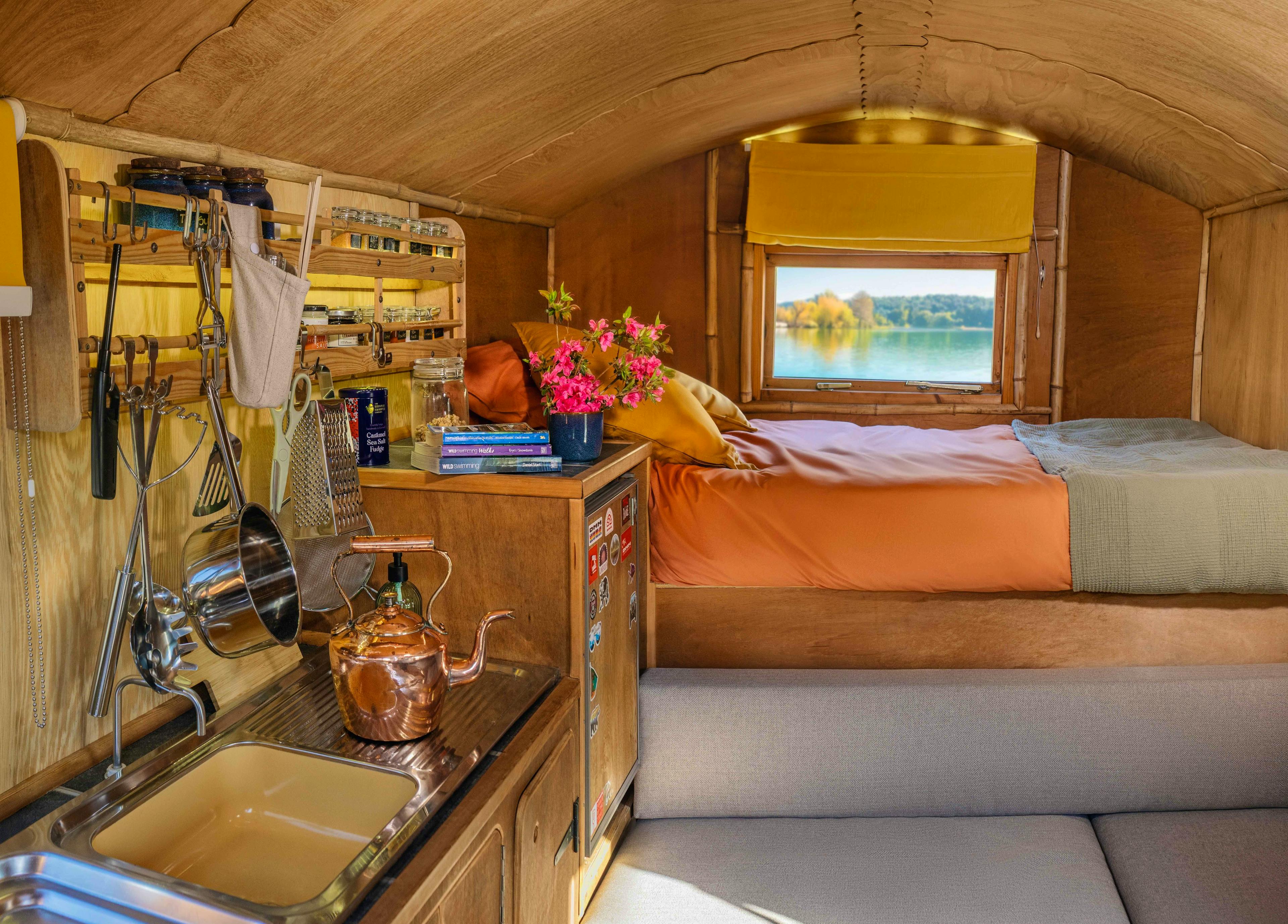 Inside of the Mountain Cabin