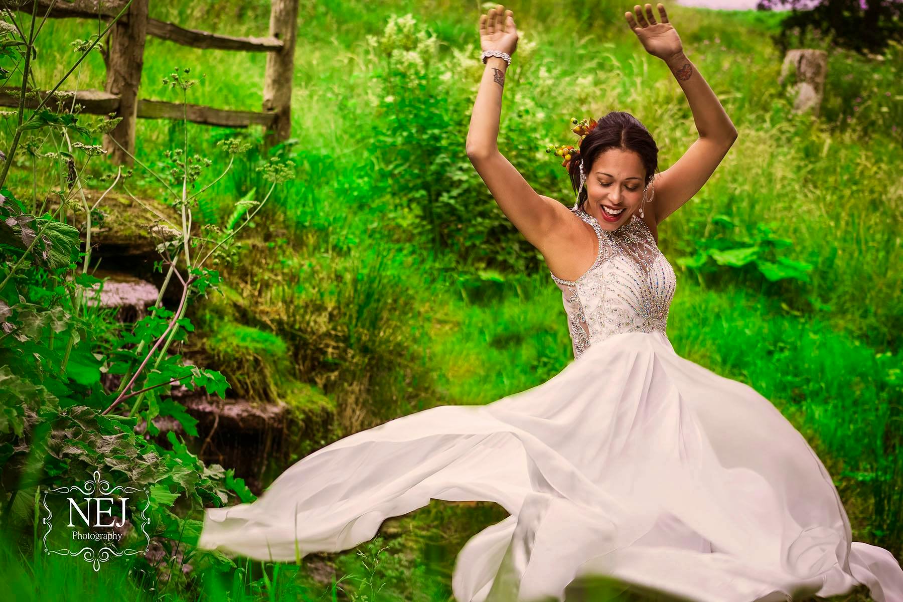 Marry by the waterfall at Treeopia