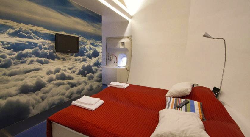 Jumbo Stay, quirky hostel in Stockholm, Sweden