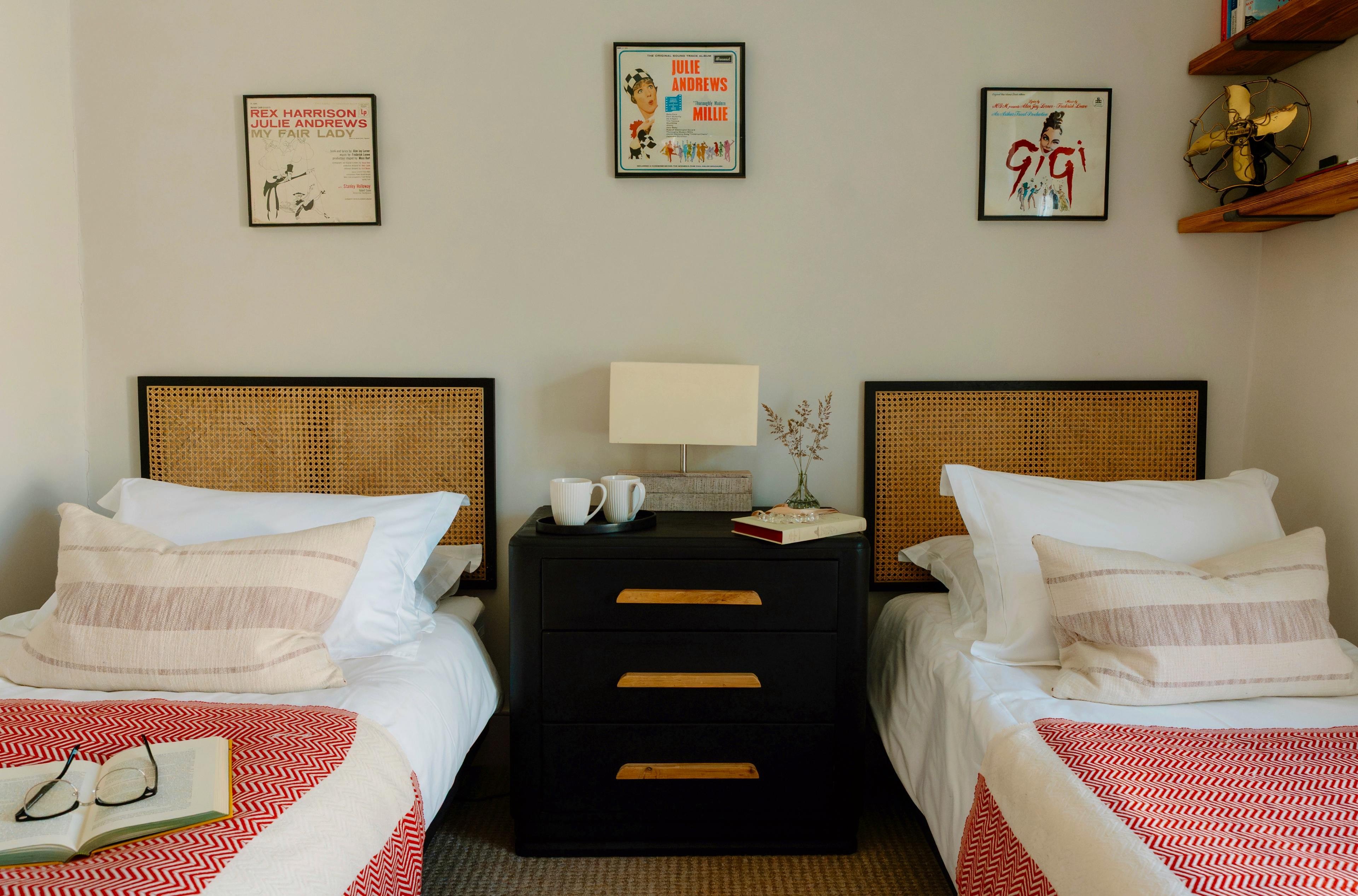 twin or super king bedroom.