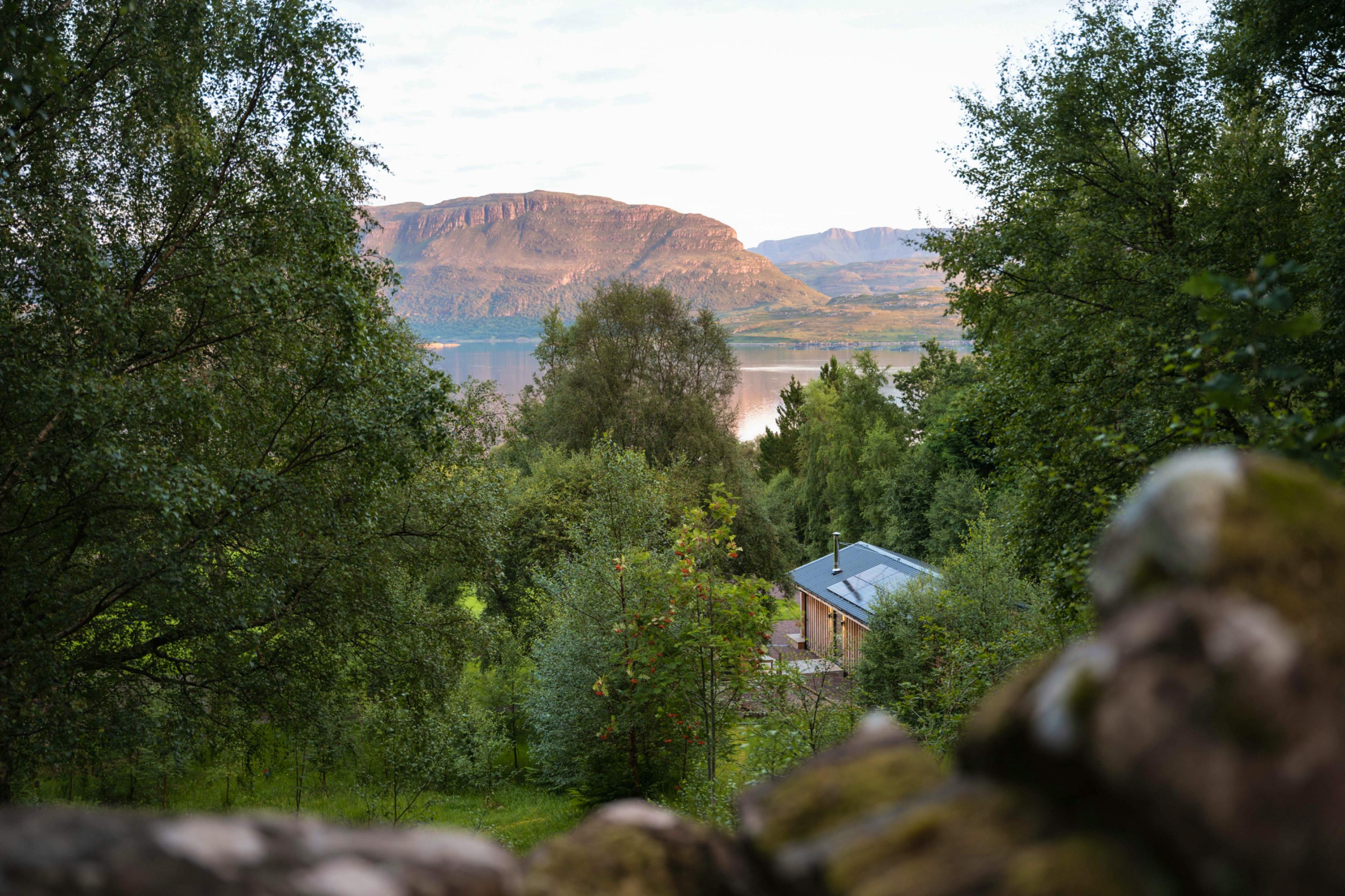 Golden hour at the croft