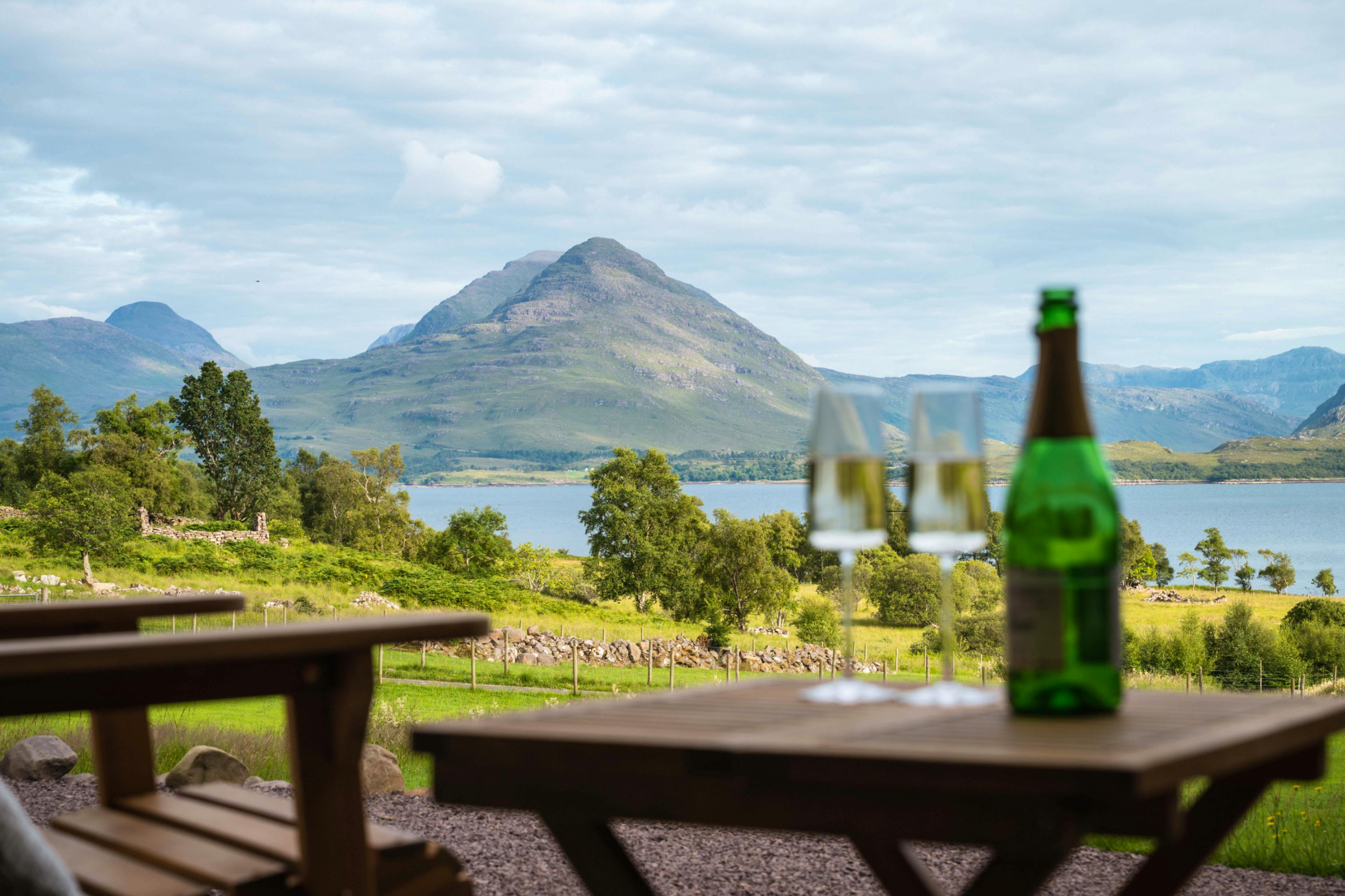 View from the front deck 
