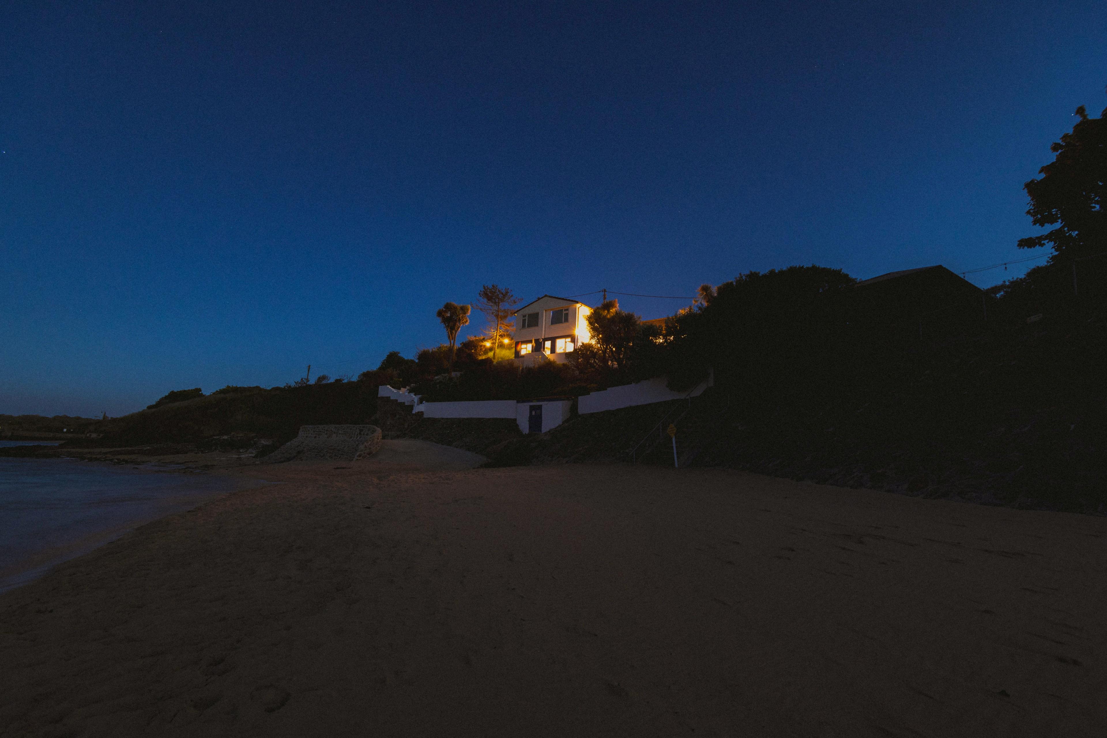 Night time on The Beach