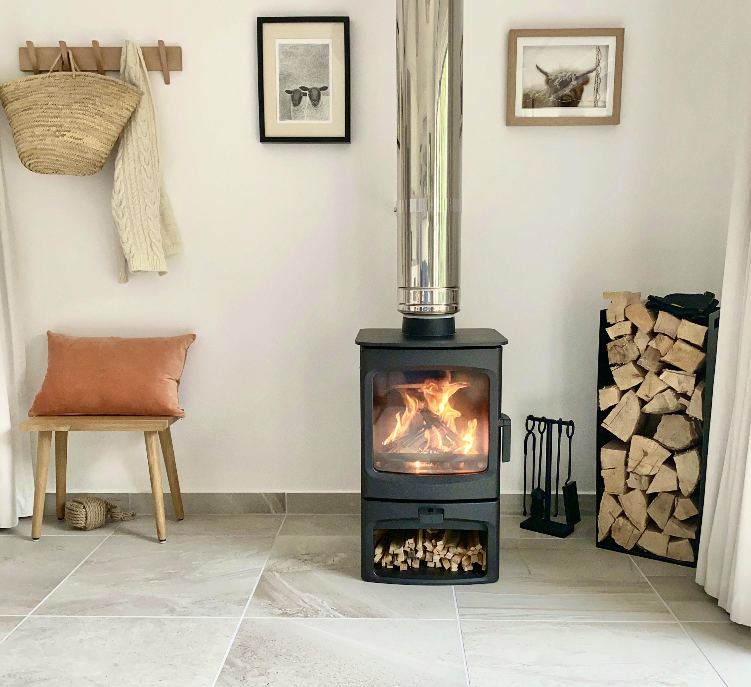 Cosy wood burning stove