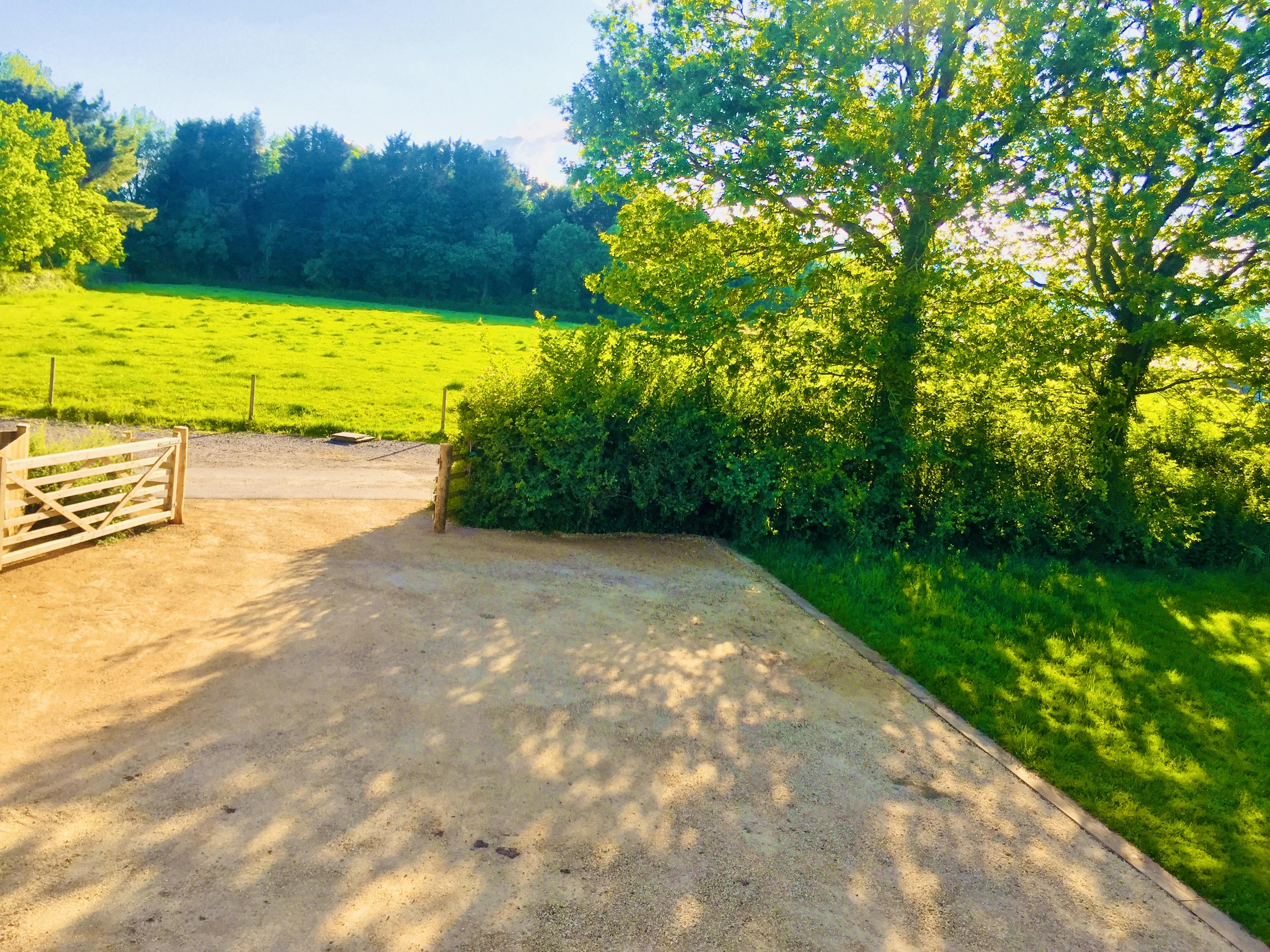 Lots of parking space