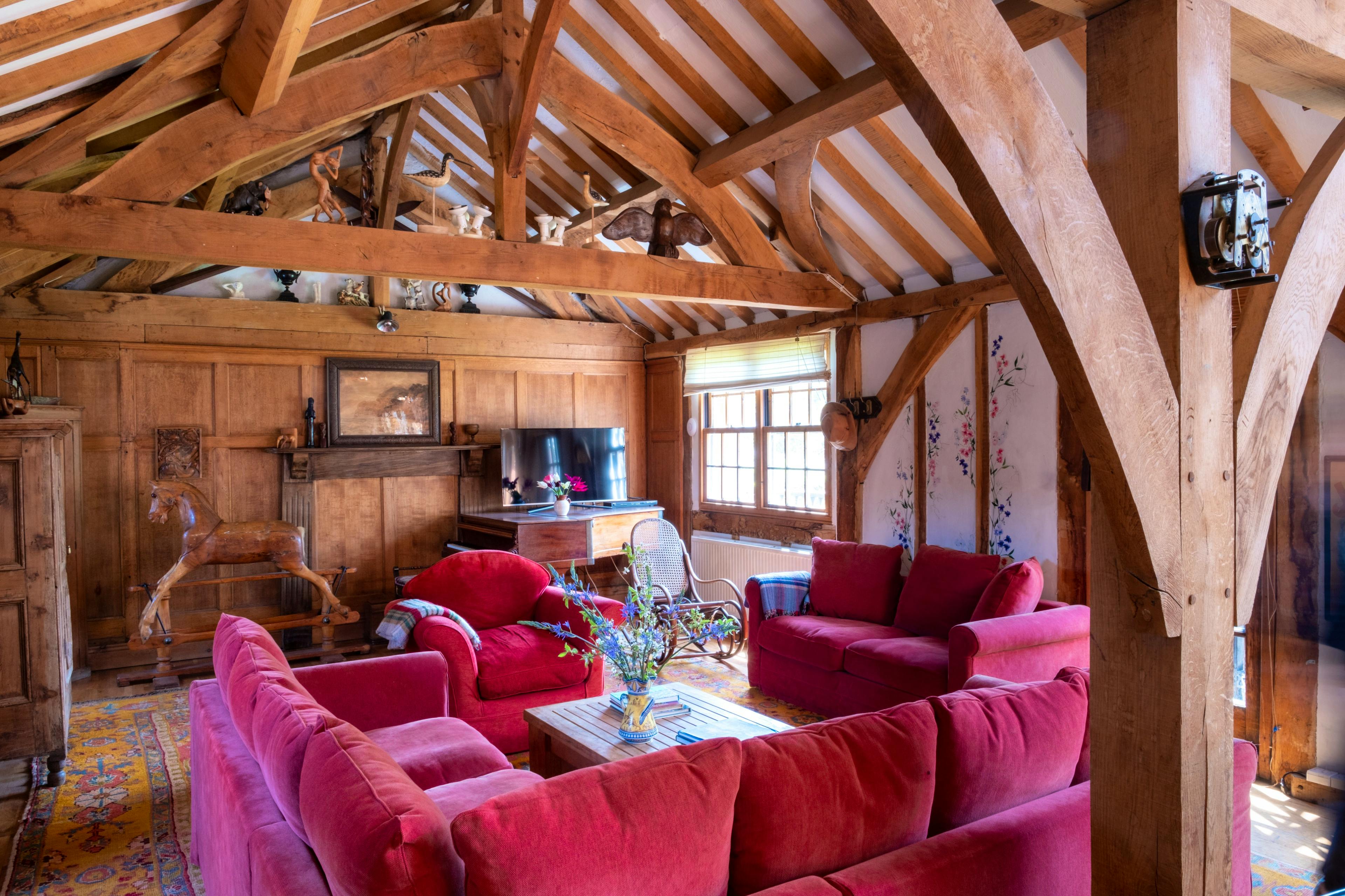 The Barn sitting area