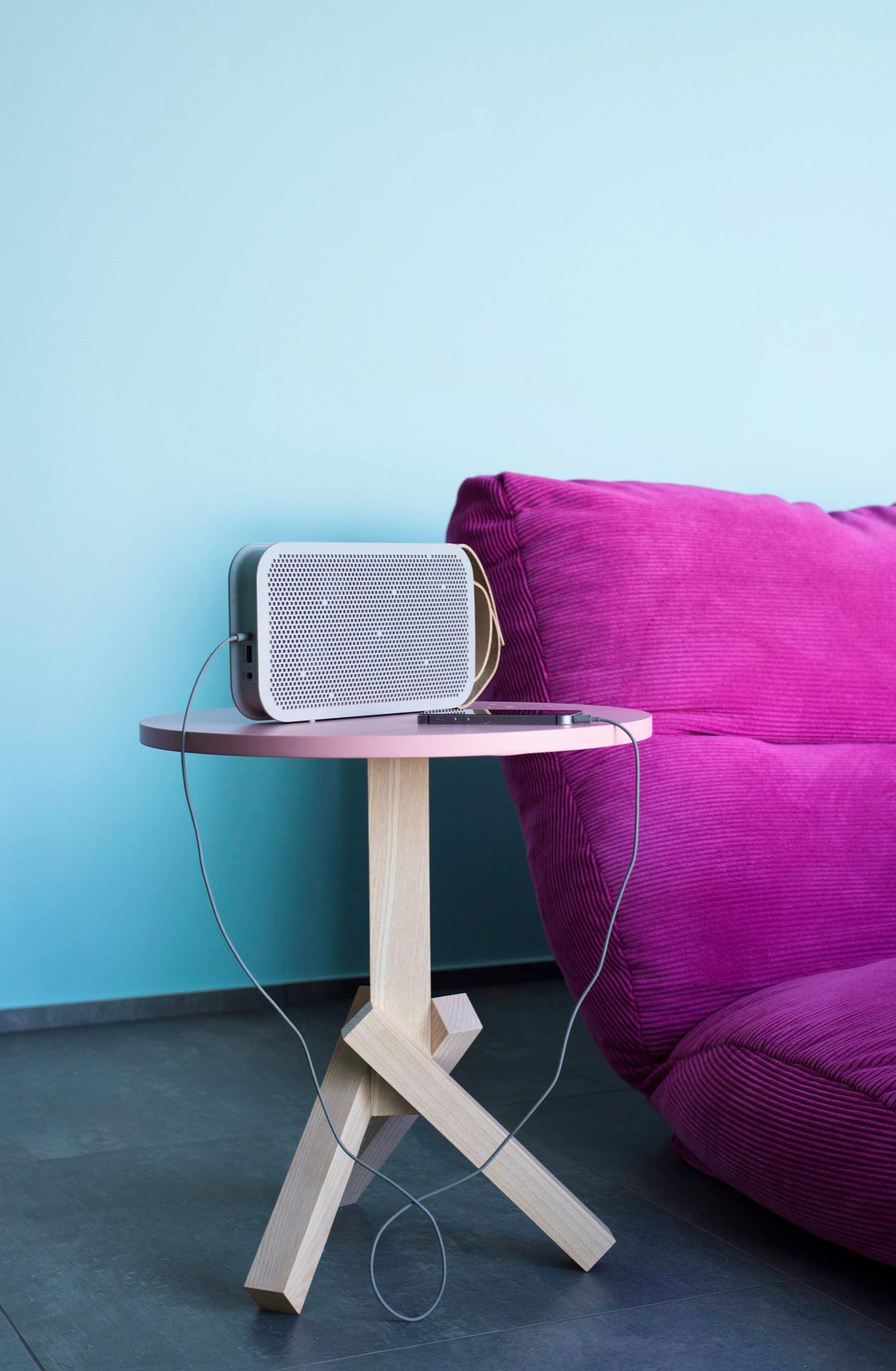 Detail of downstairs lounge area