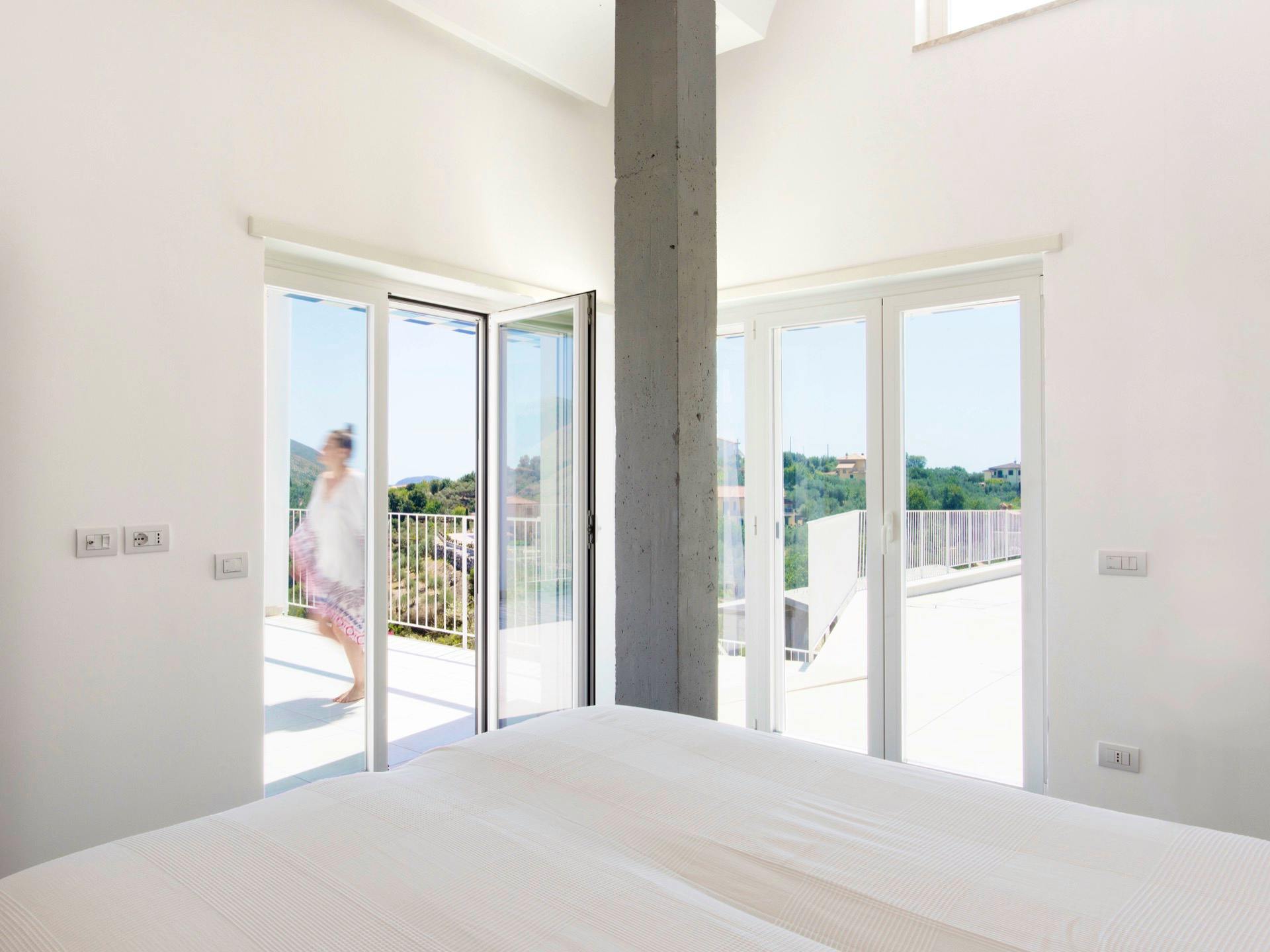 View from bedroom on main floor