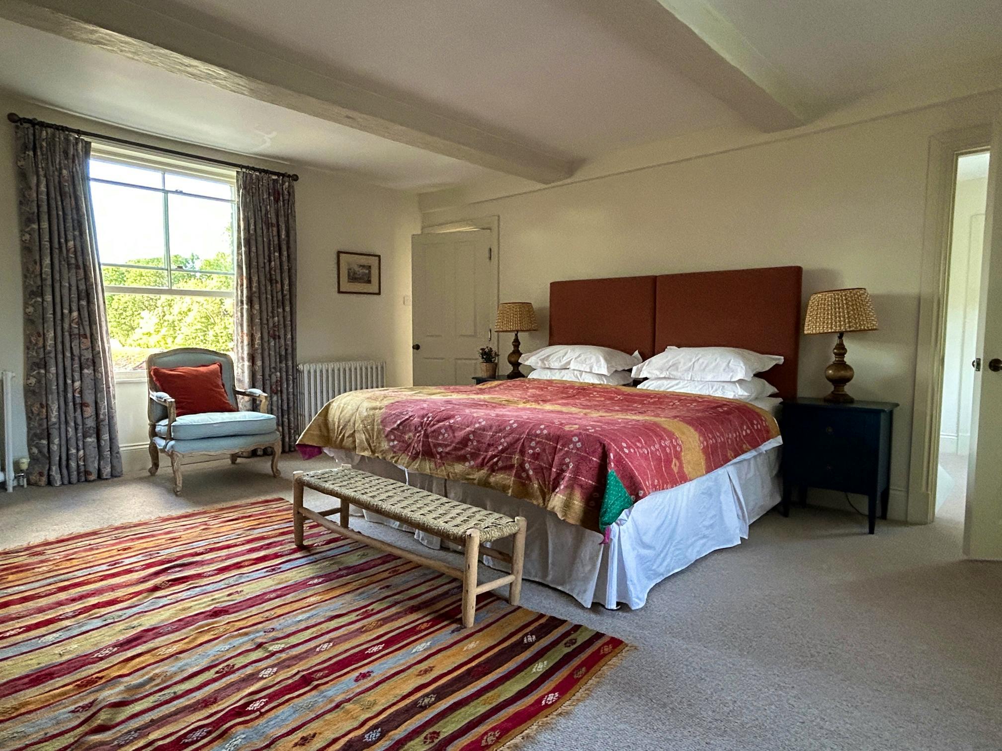 Bukkhota bedroom in Monnington Hous