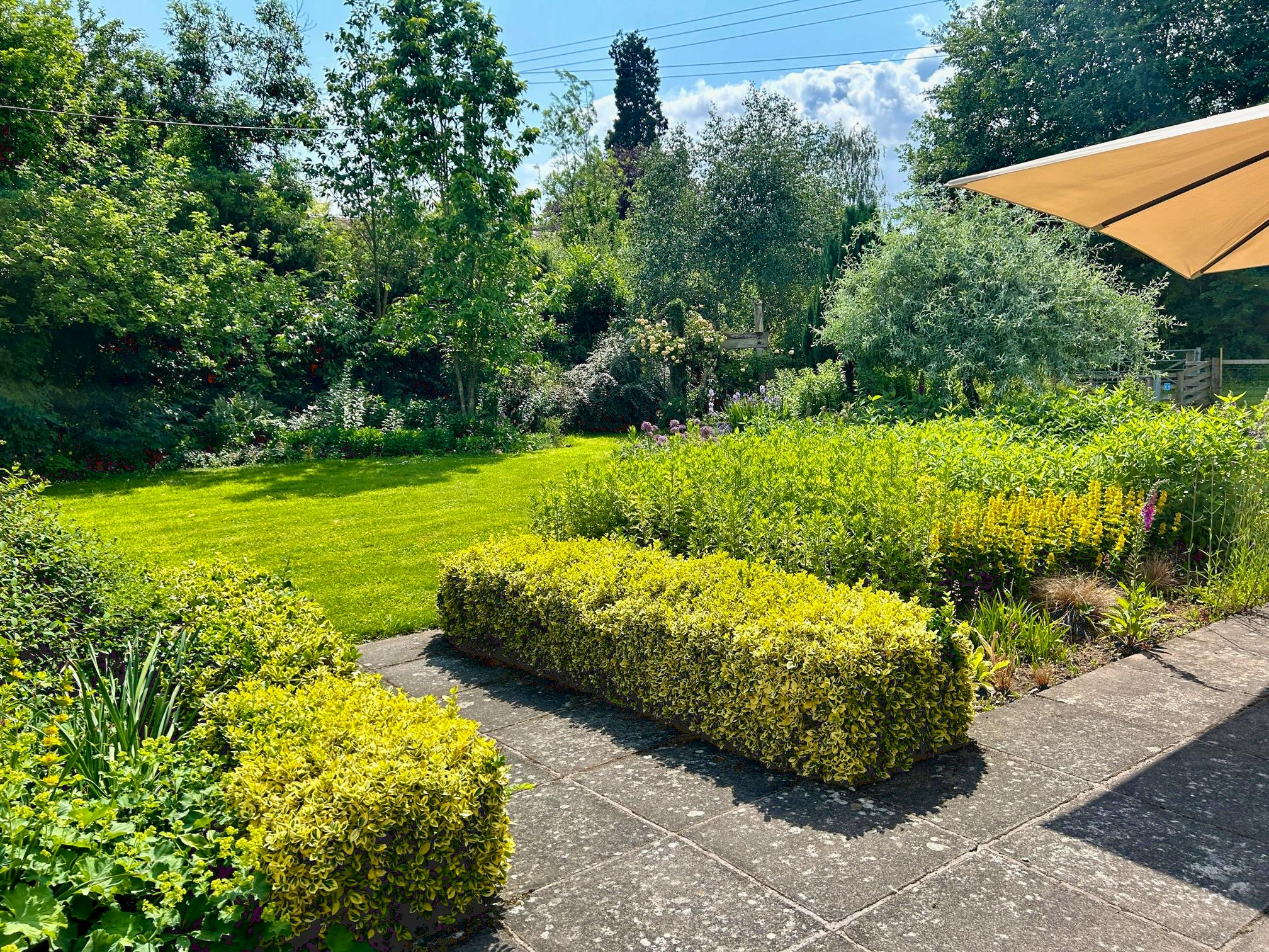 The Cider Mills south facing terrac