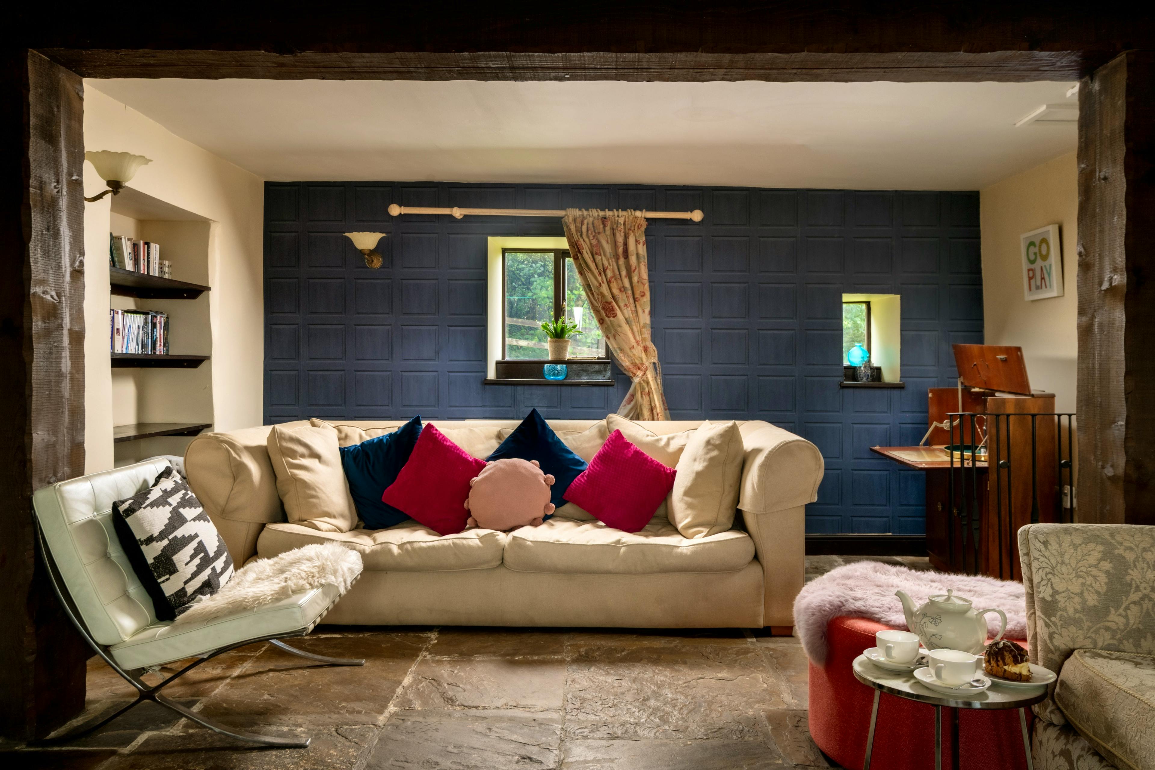 Watch a film by firelight