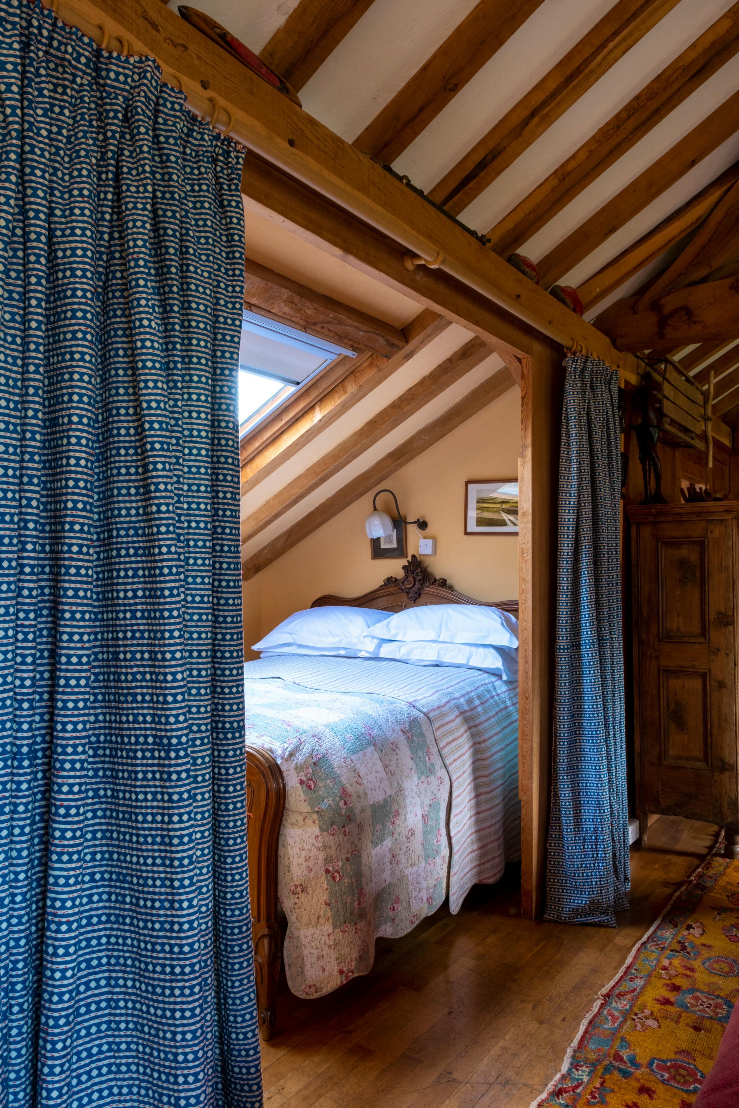 The double bedroom upstairs 