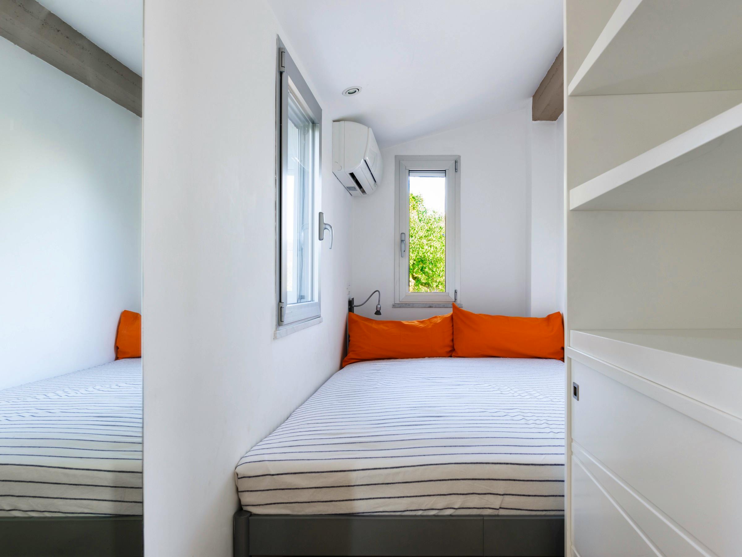 Detail of bedroom behind master