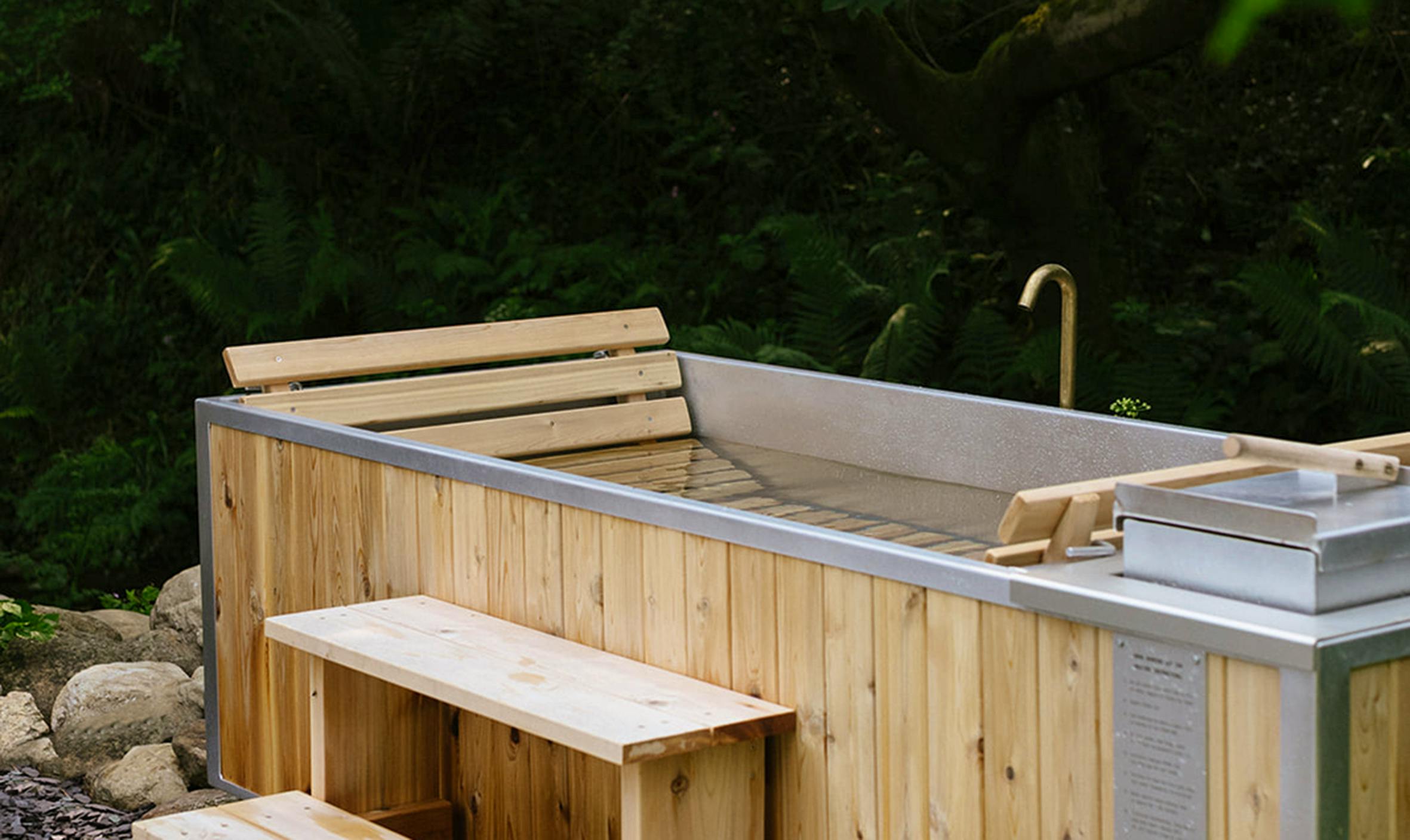 The Bath by the stream