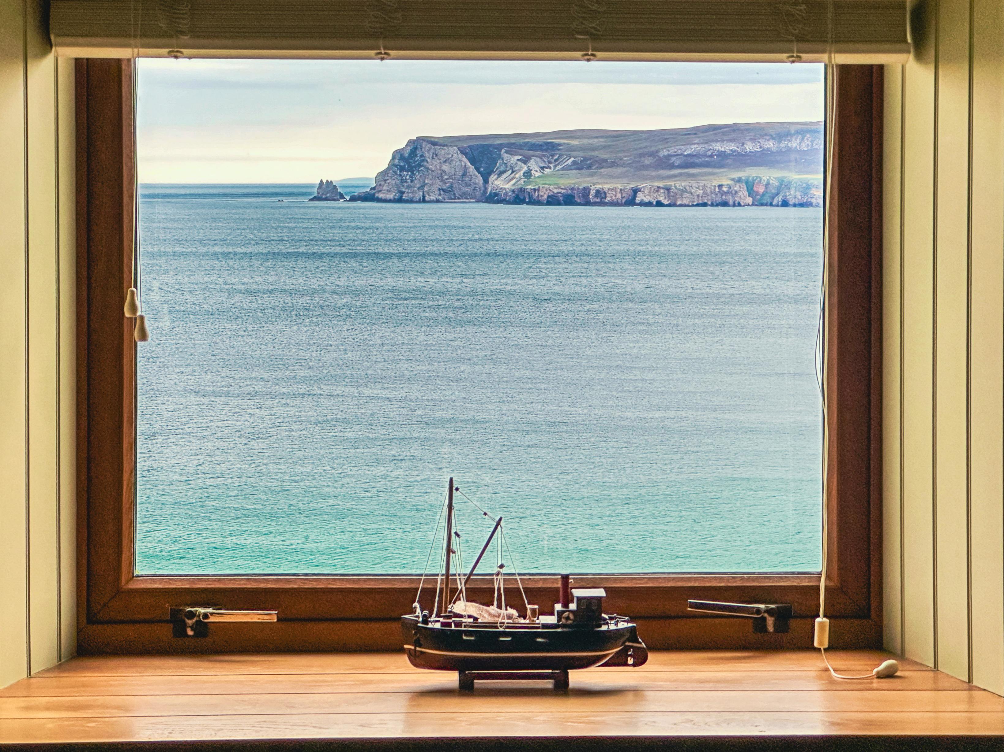 Living room window view 