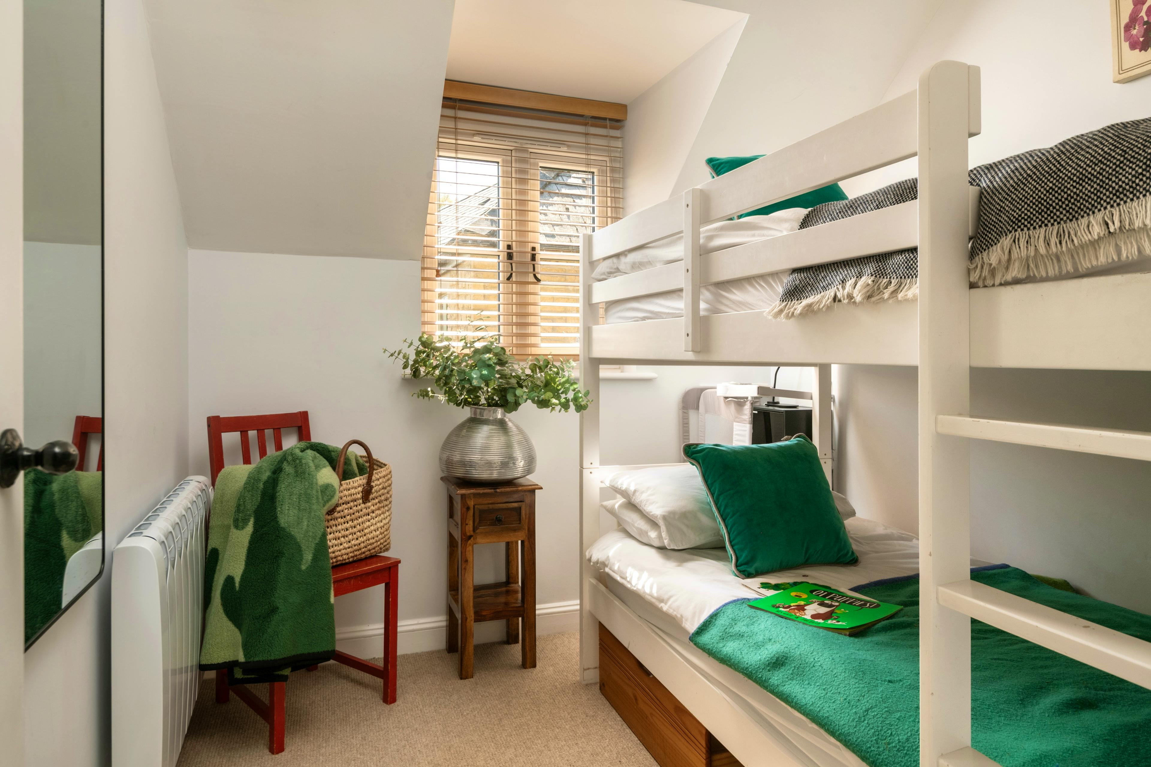 Bunkbeds also suitable for adults.