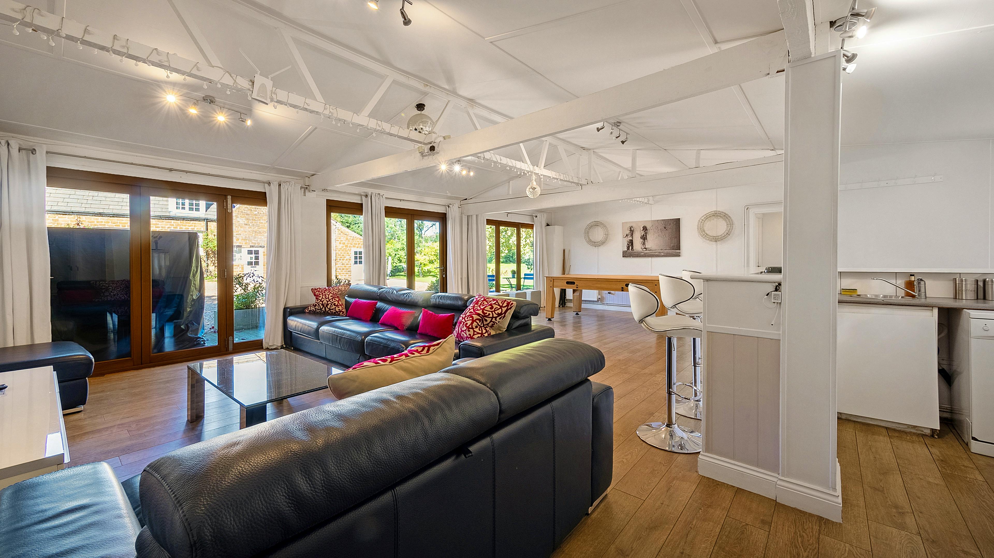 The Stables - cinema/party room