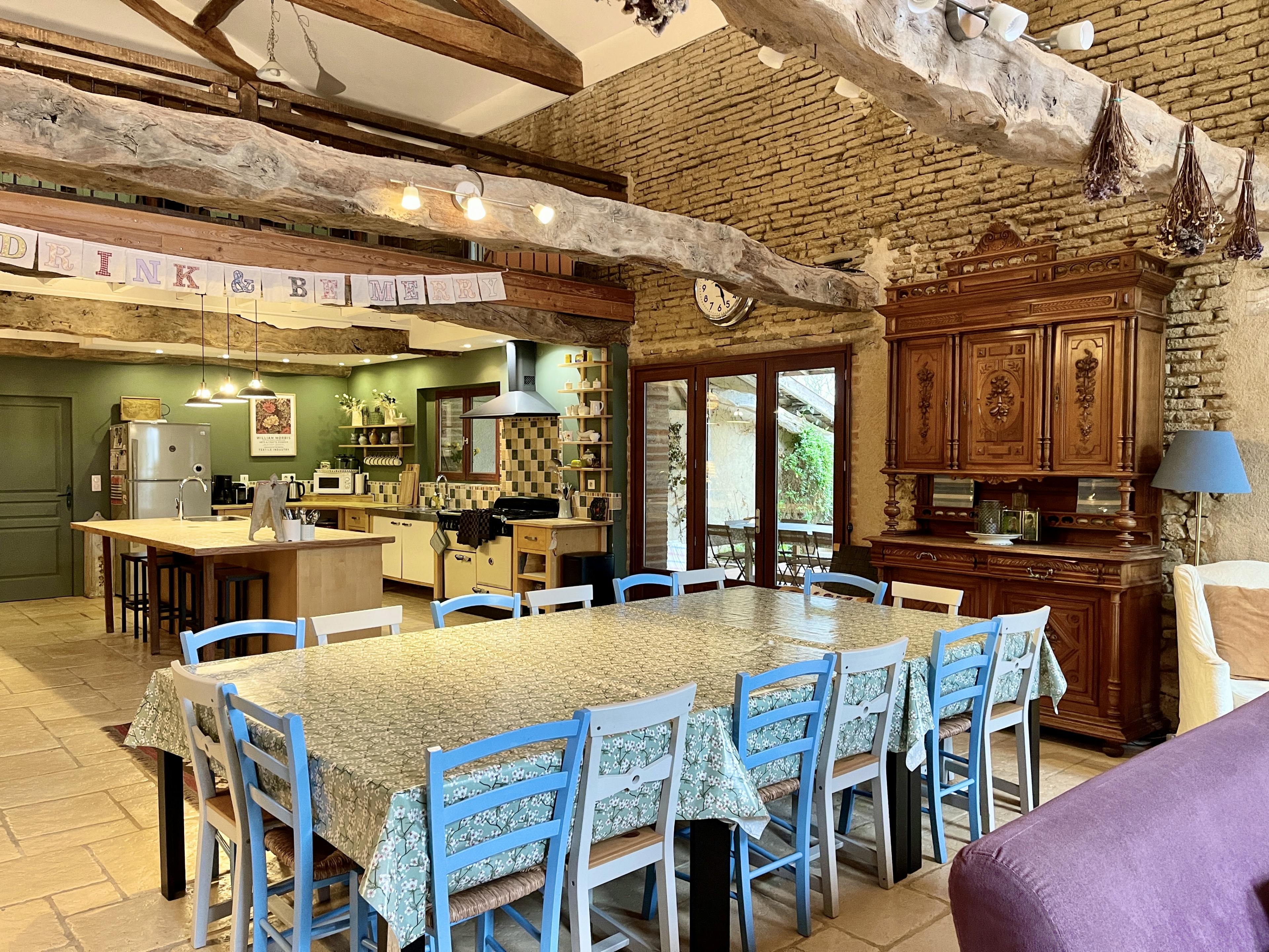 Huge vaulted ceiling living room