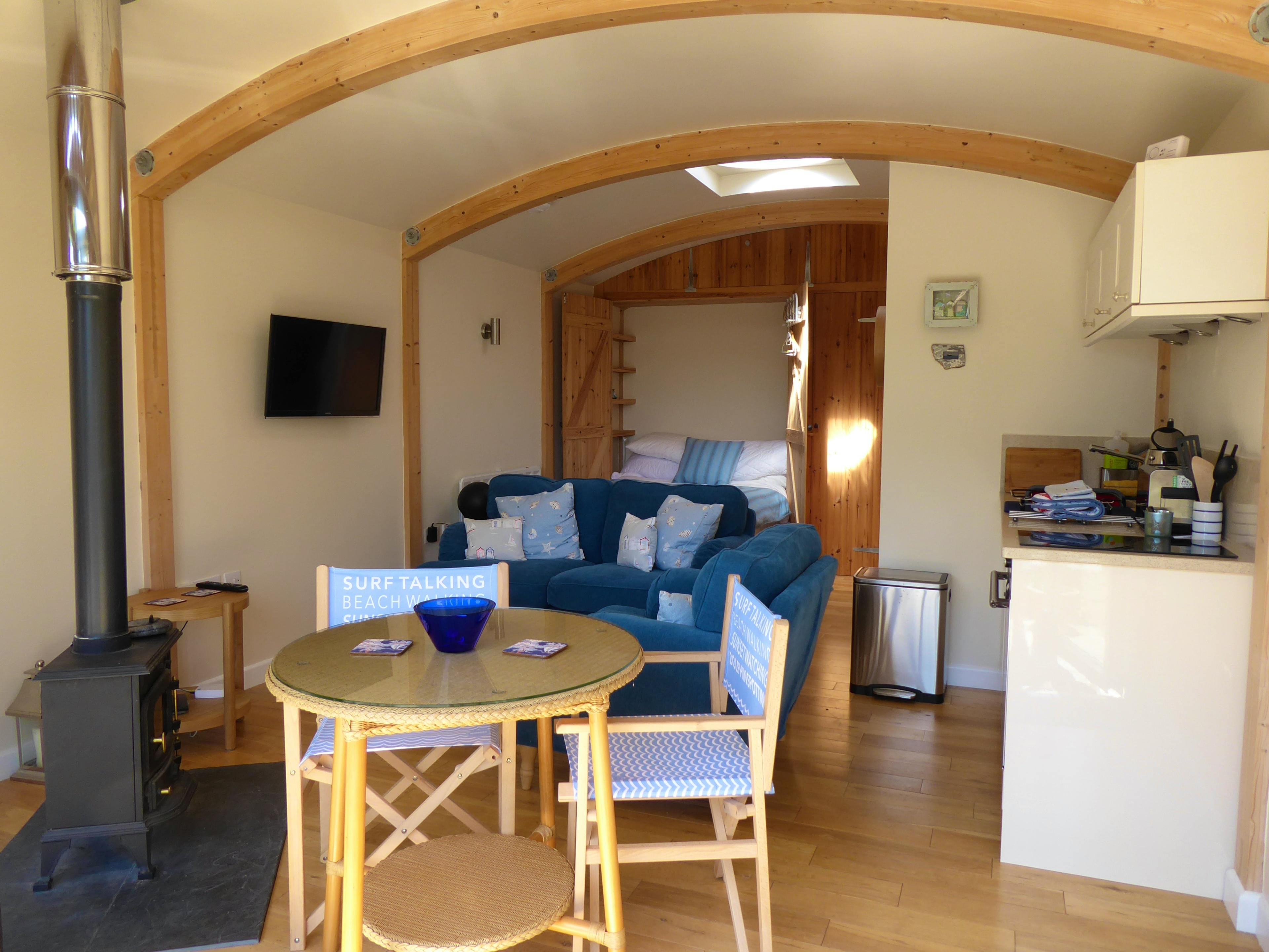 The interior of Sea Breeze Studio