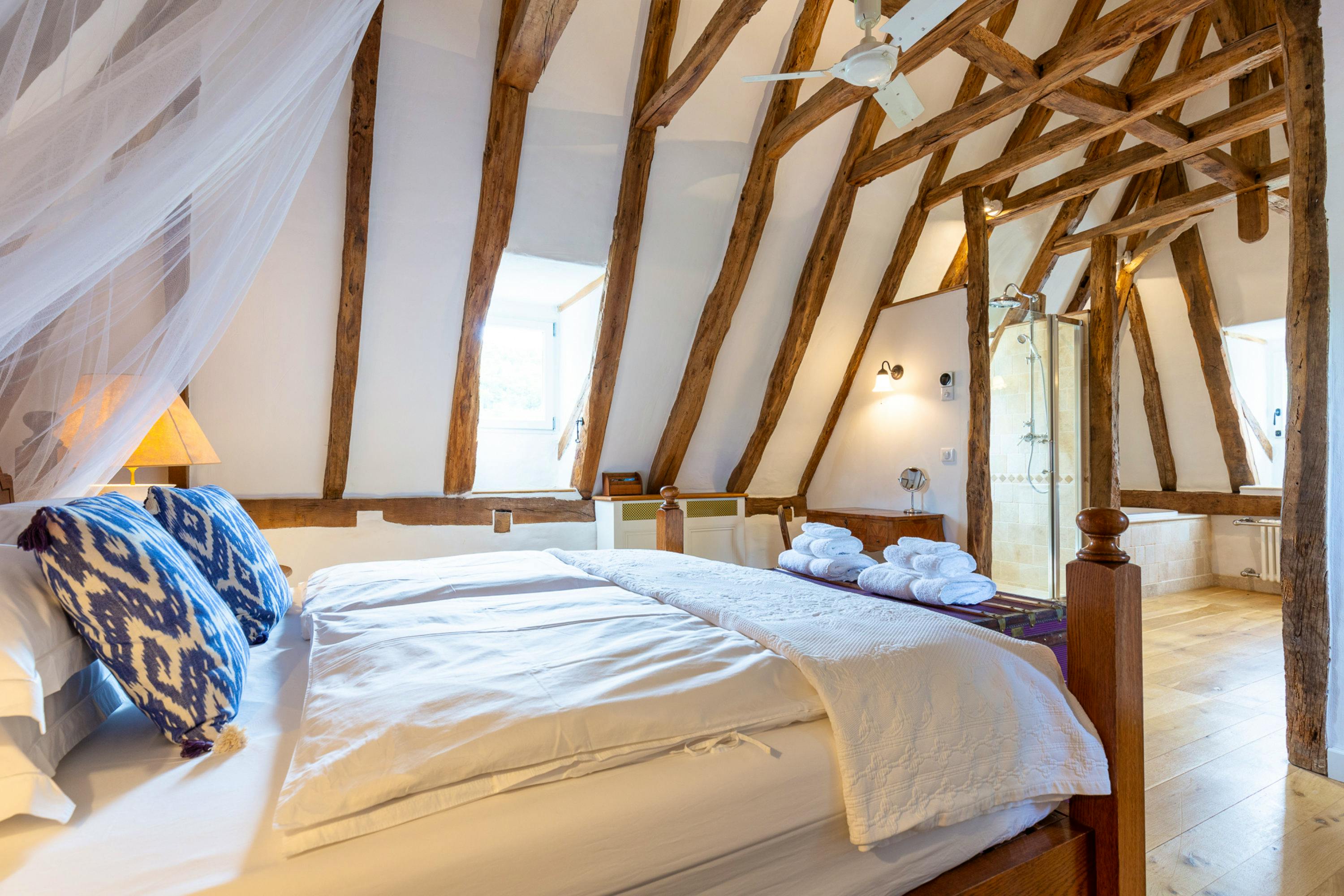 Sleep under the old beams