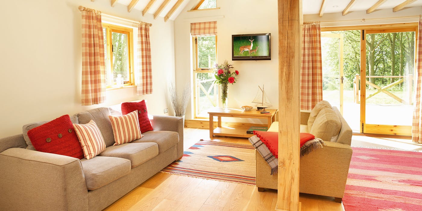 Deerpark Lodge, a very cool lodge in the middle of woods.