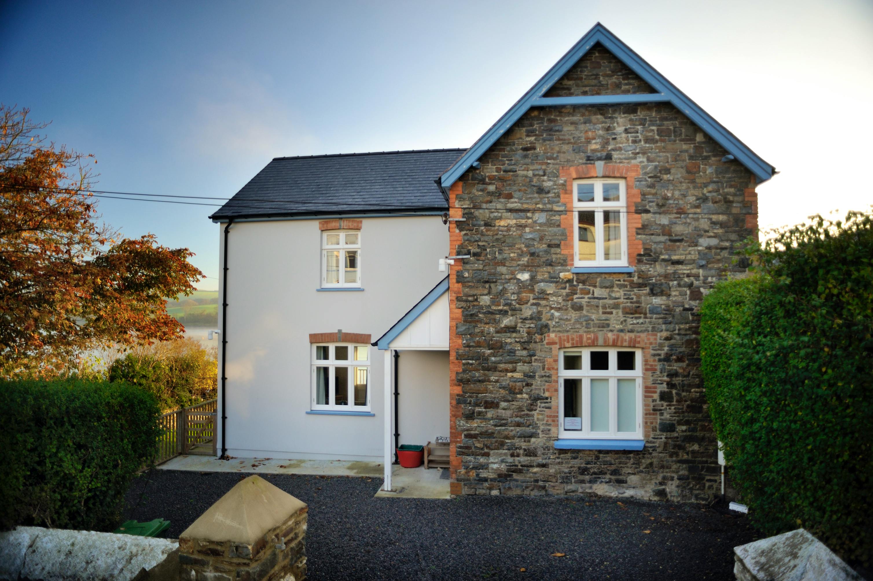 Front of the house - room for two cars to park