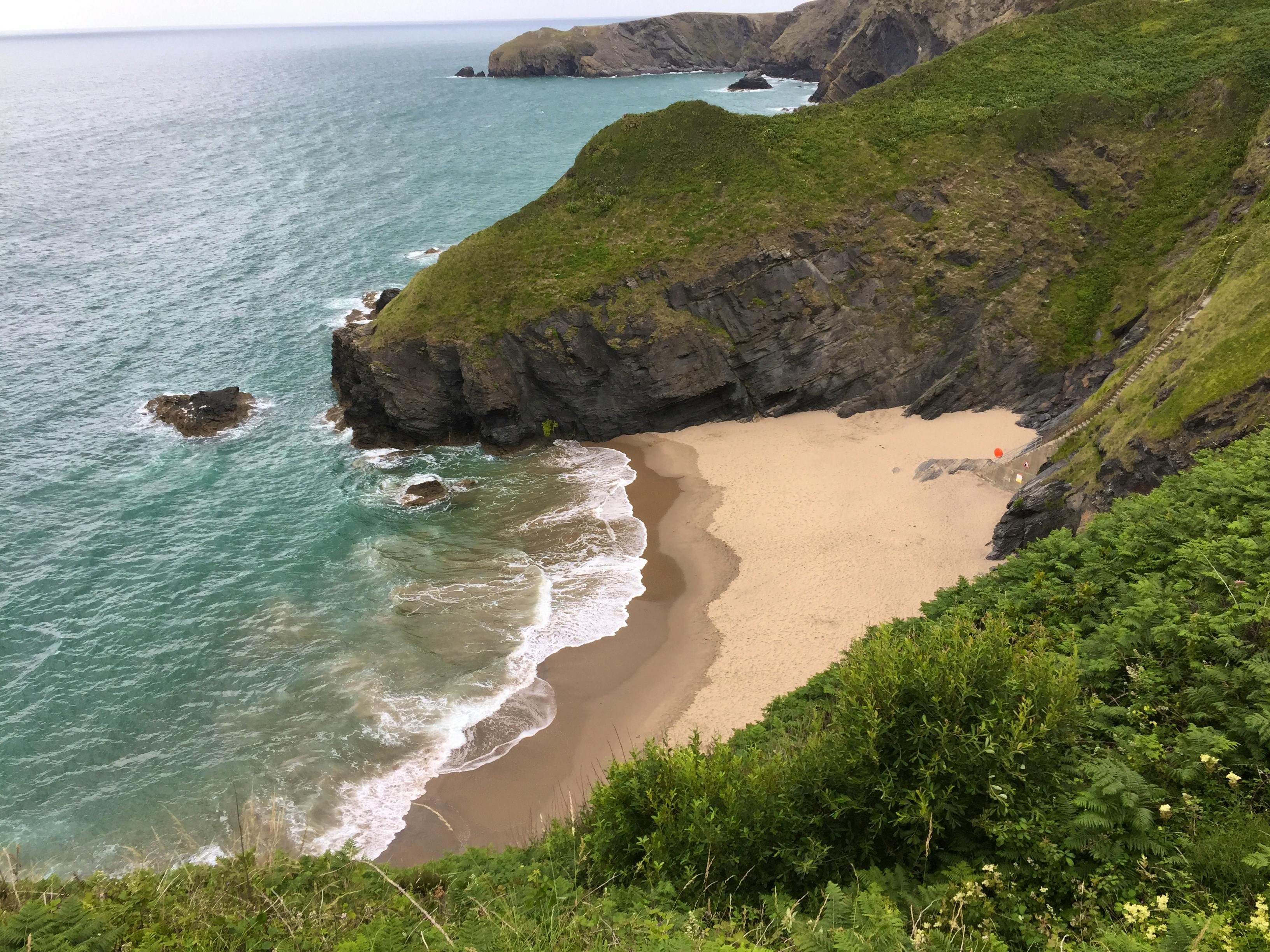 Second beach Llangrannog
