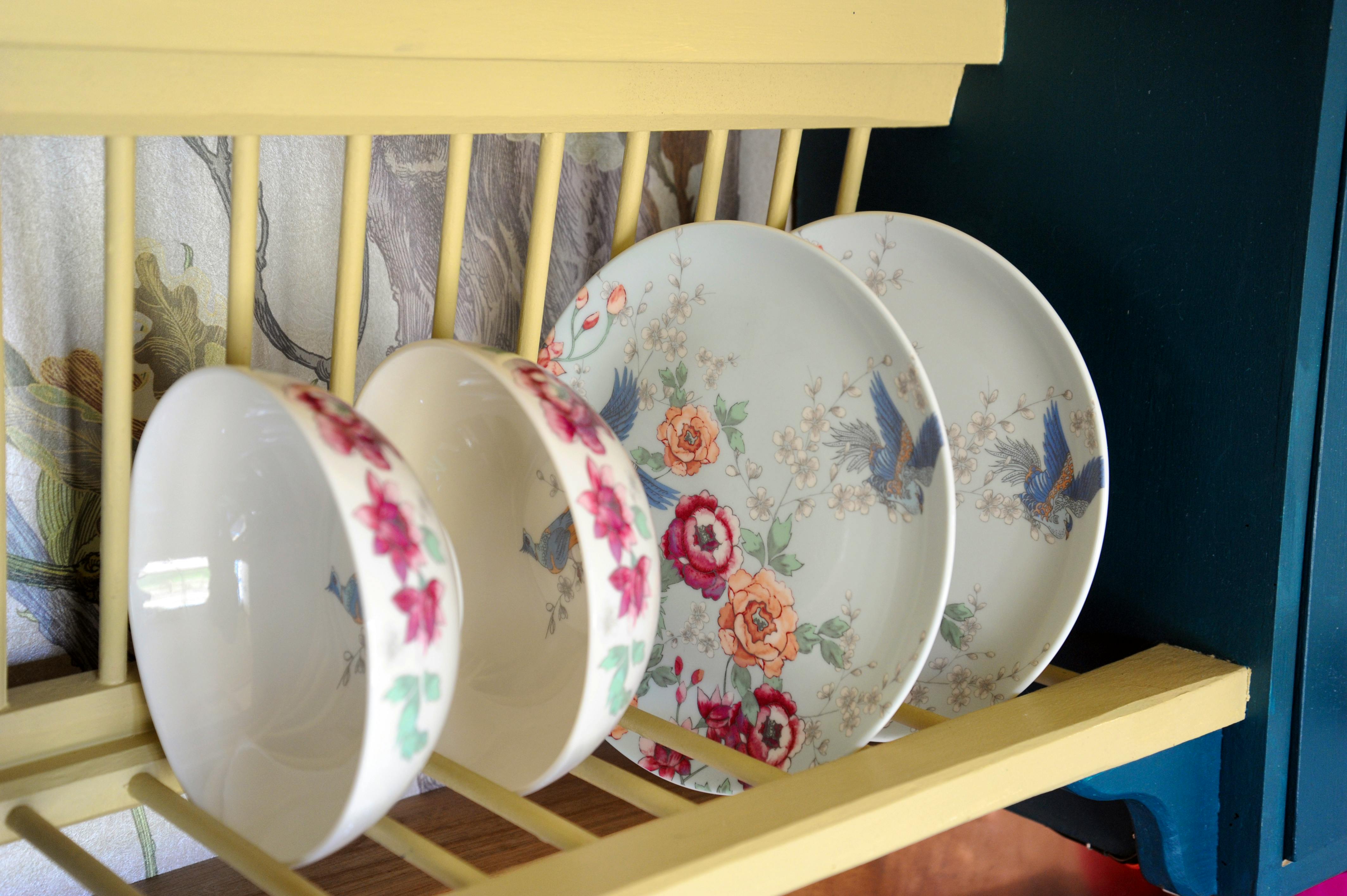 Kitchen is fully equipped with lovely details