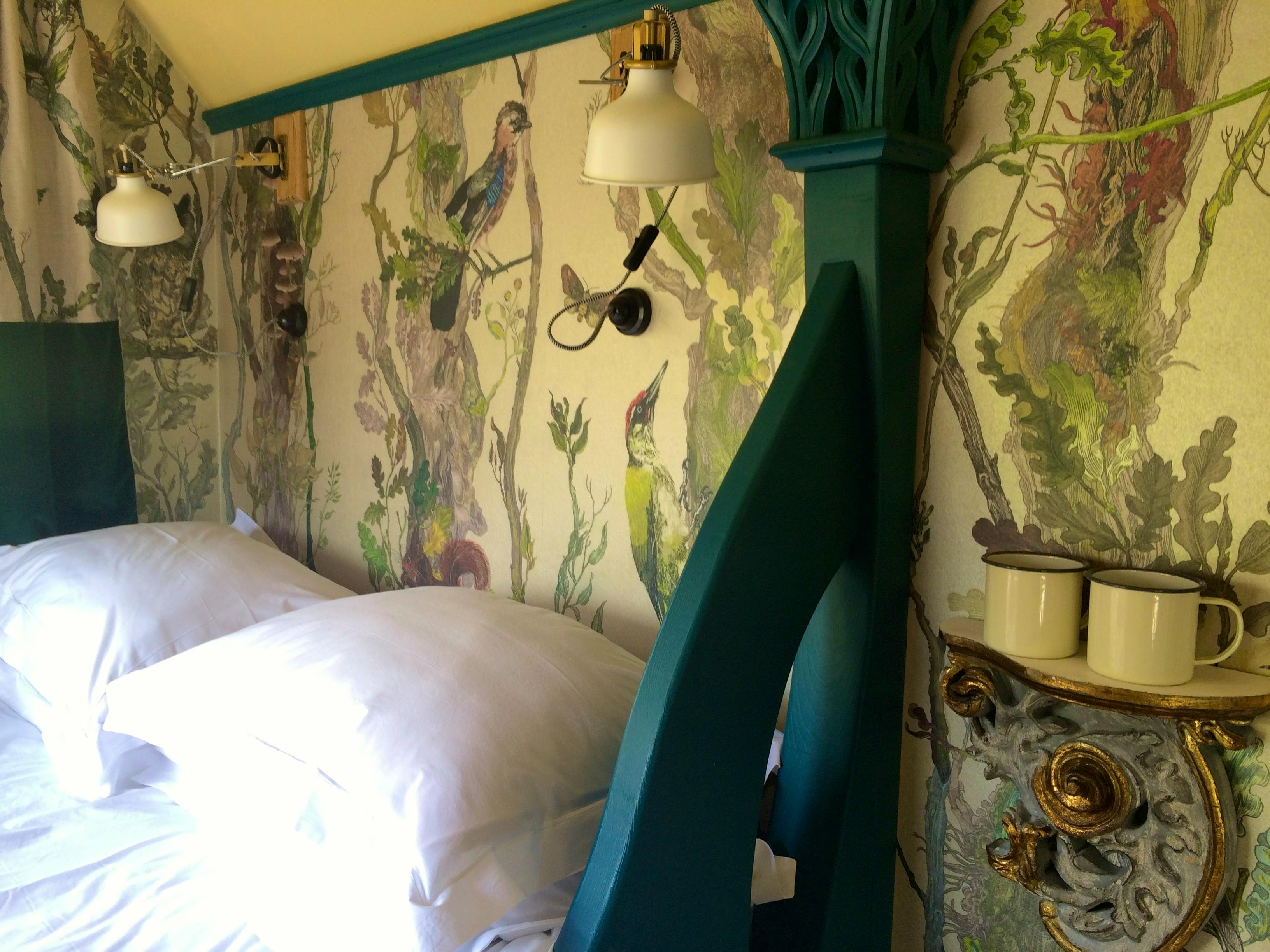 King size bed with luxury linen