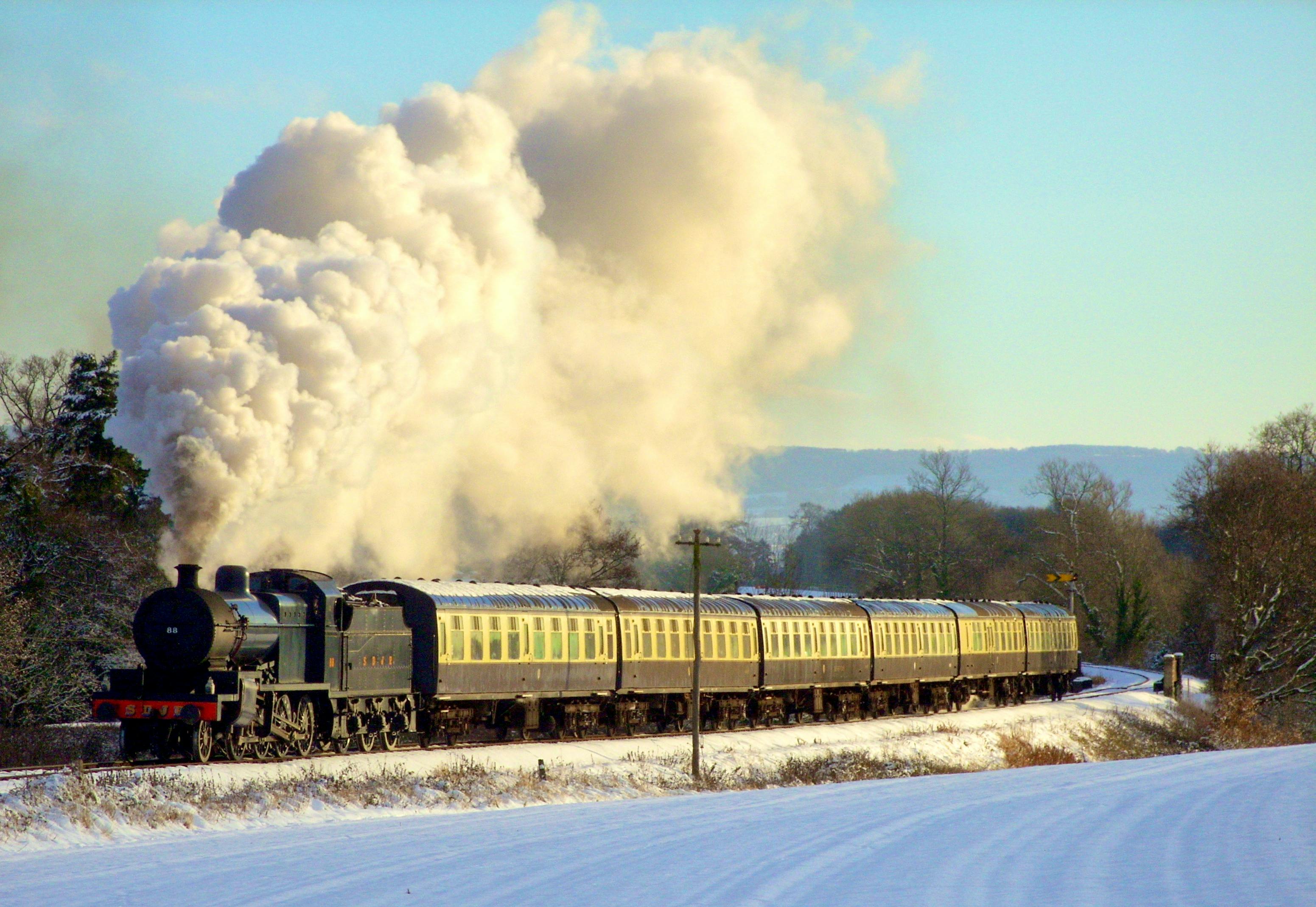 Full Steam Ahead on The Santa Special