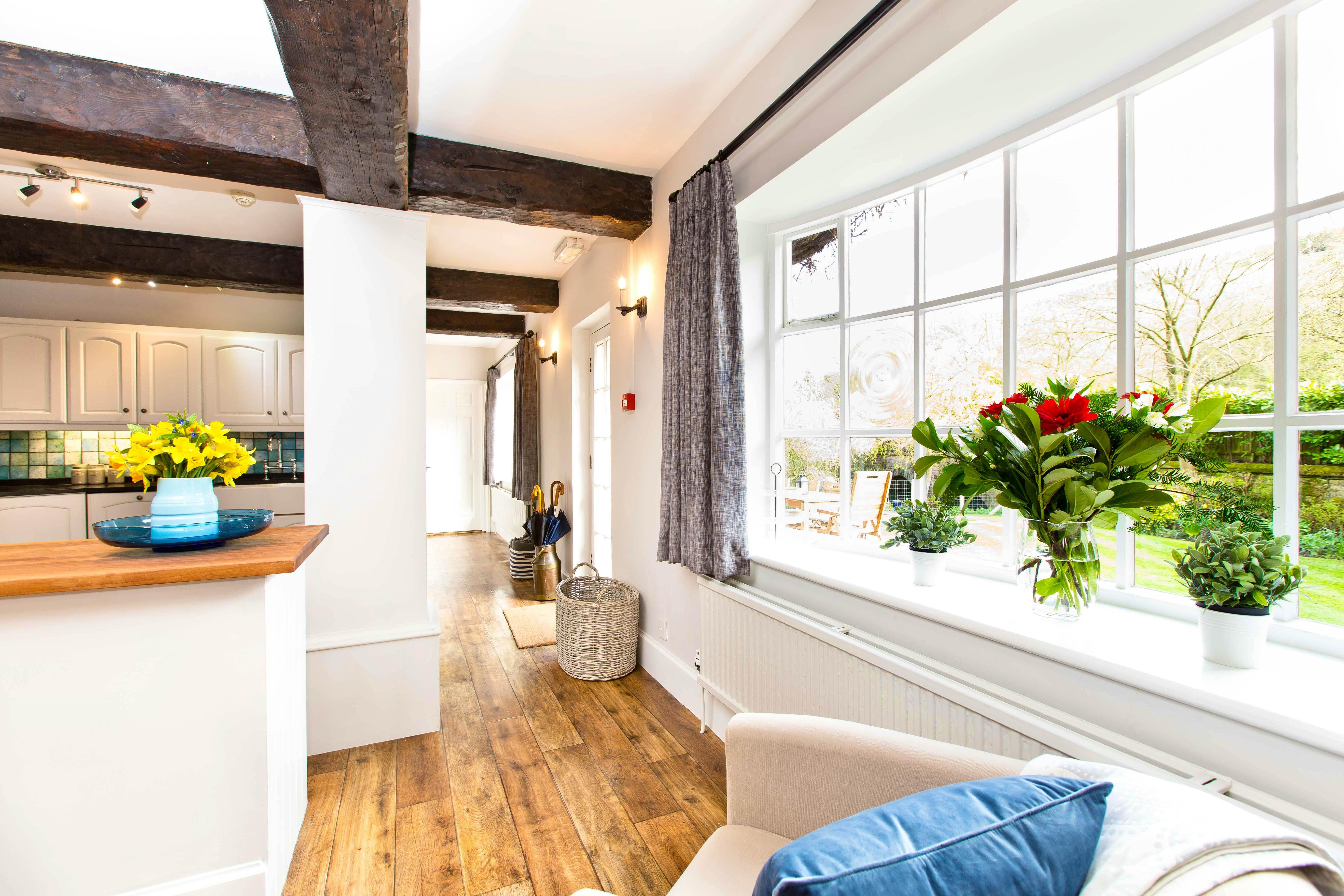 Bright entrance hallway