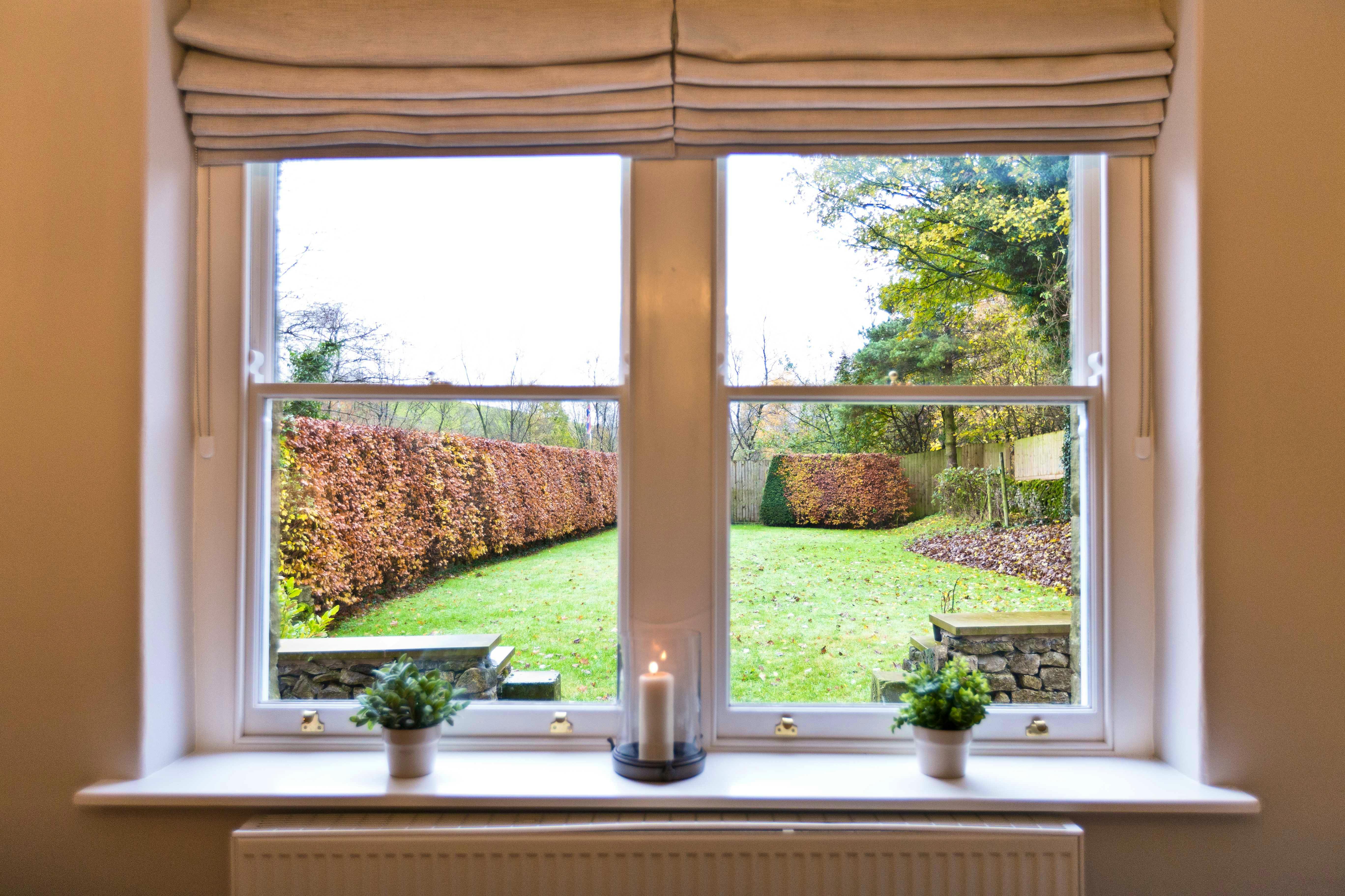 Views onto the Side Lawn