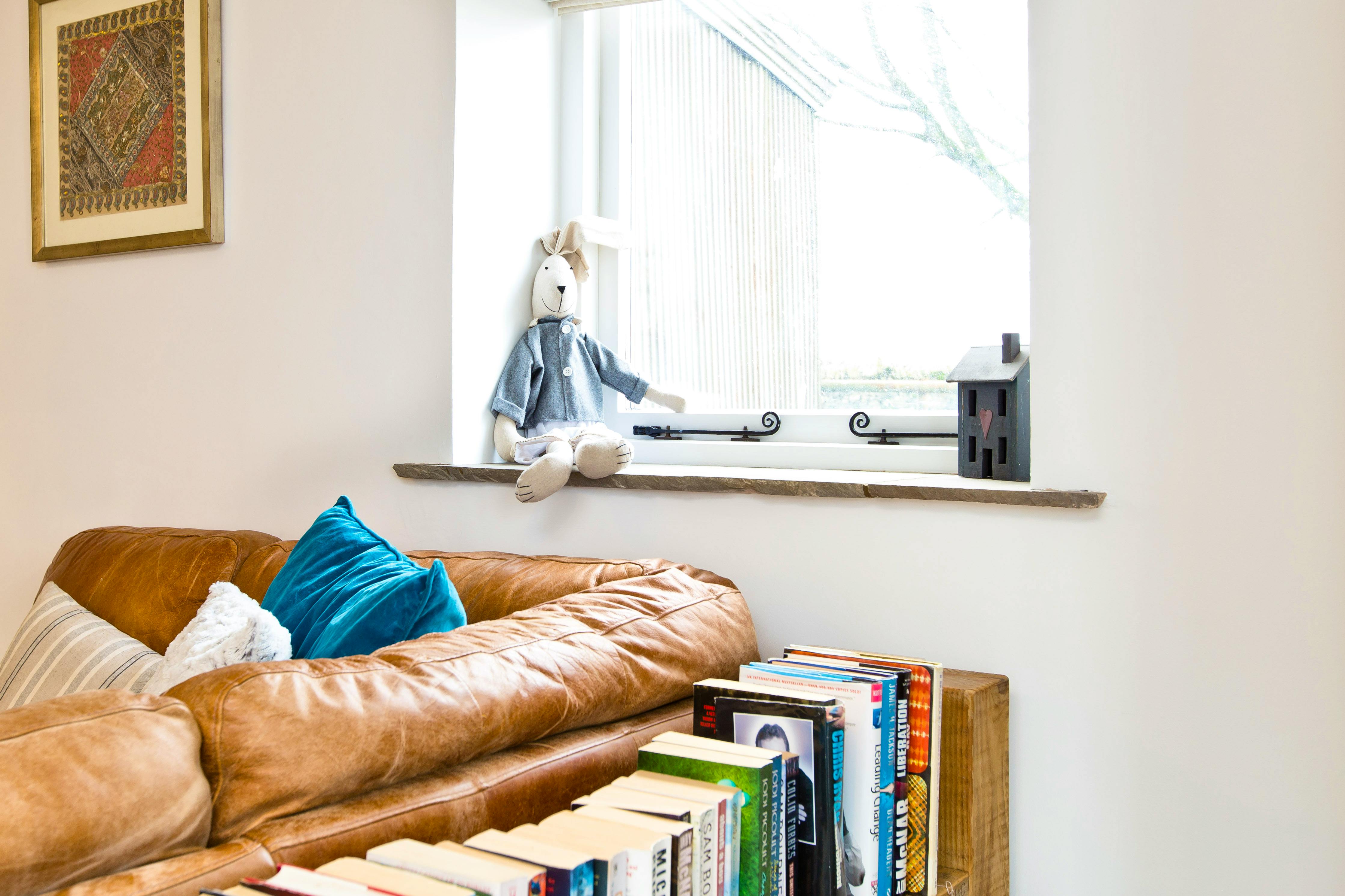 Interior décor and books