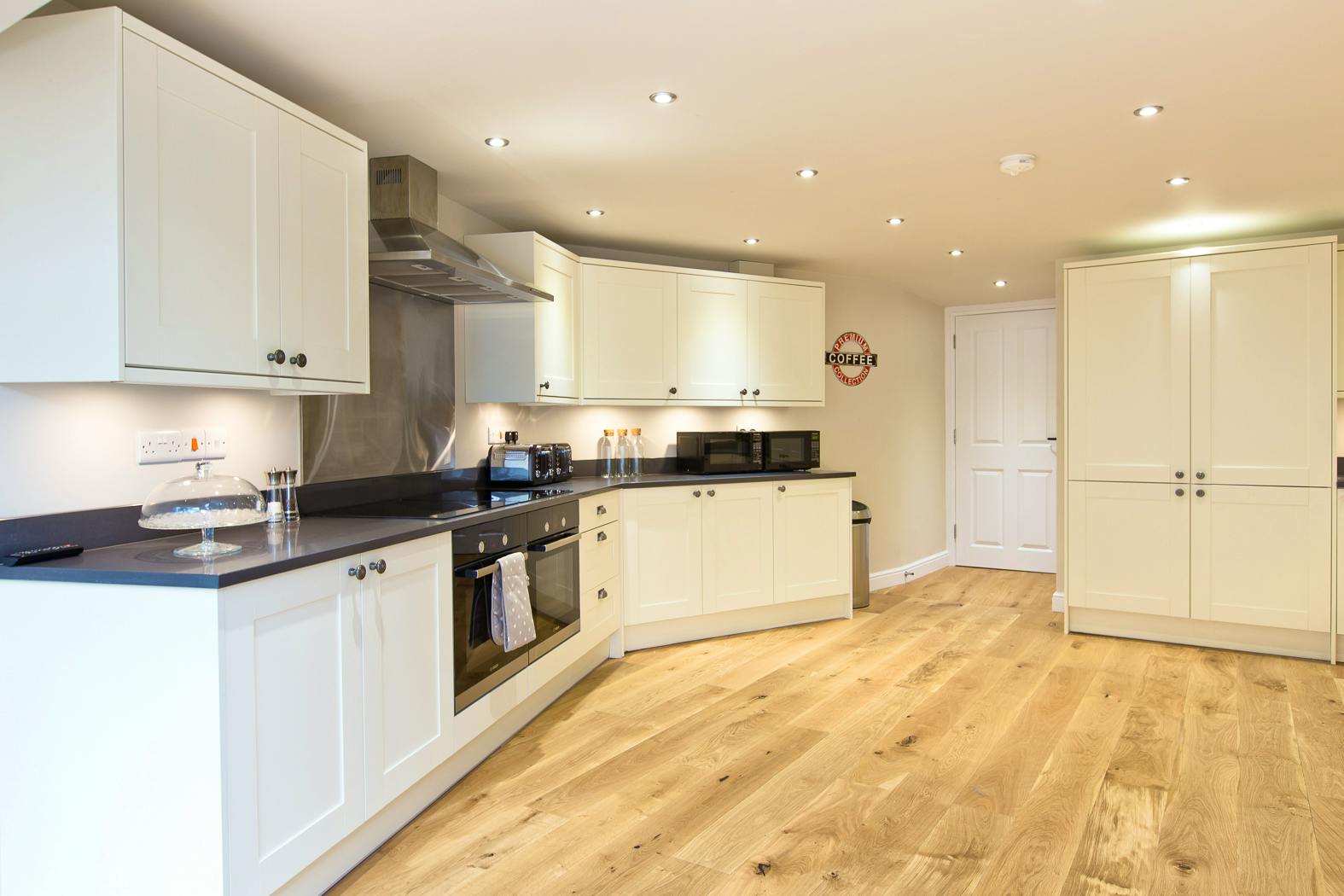 Well equipped kitchen in main house