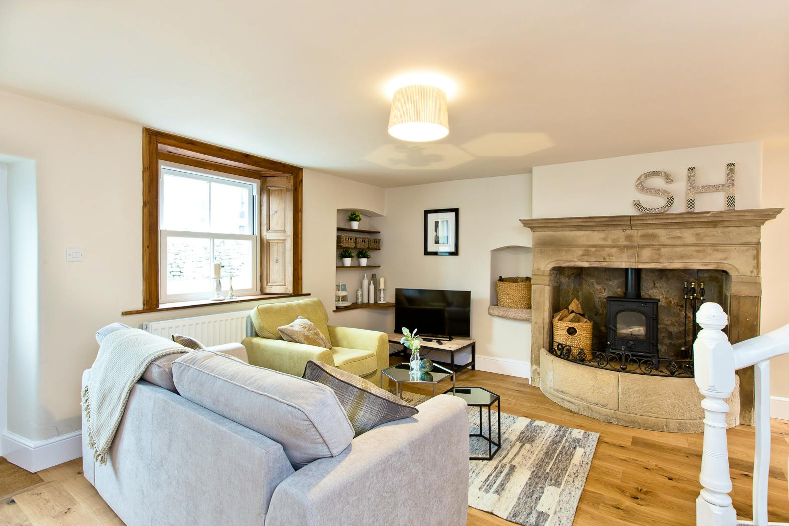 Living area in Star House