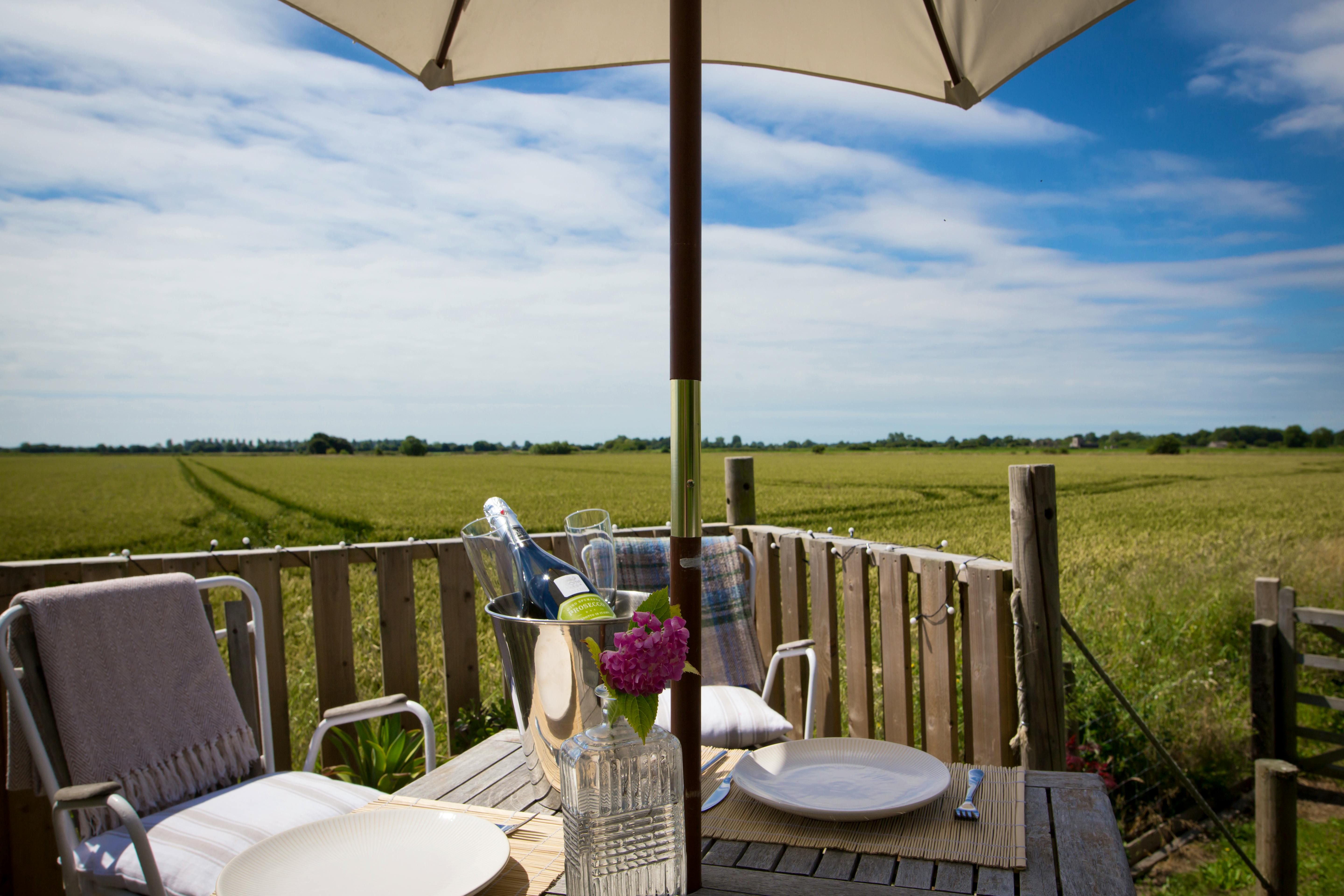 Raised Deck view & sunset spot