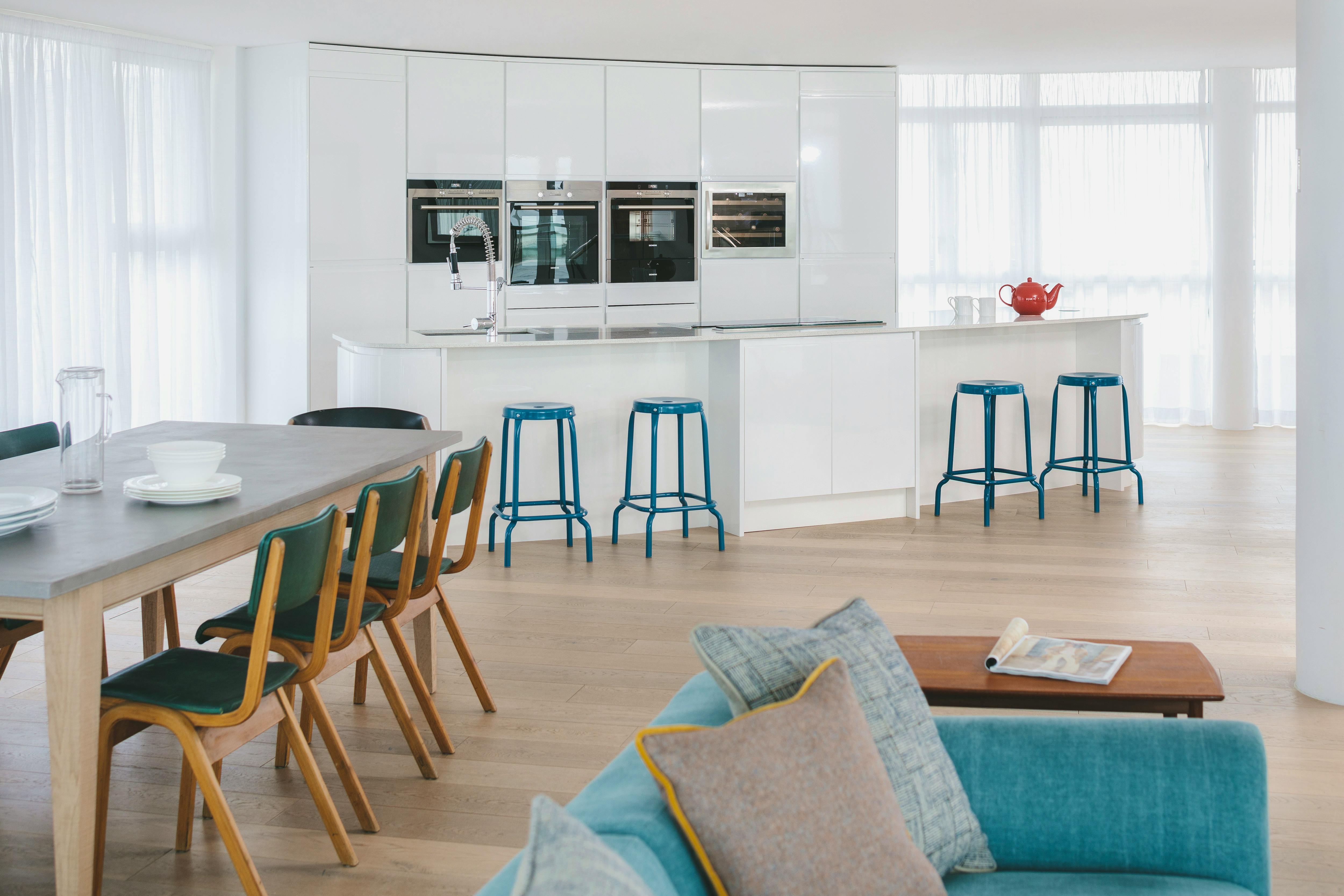 stylish kitchen equipped with everything you could need