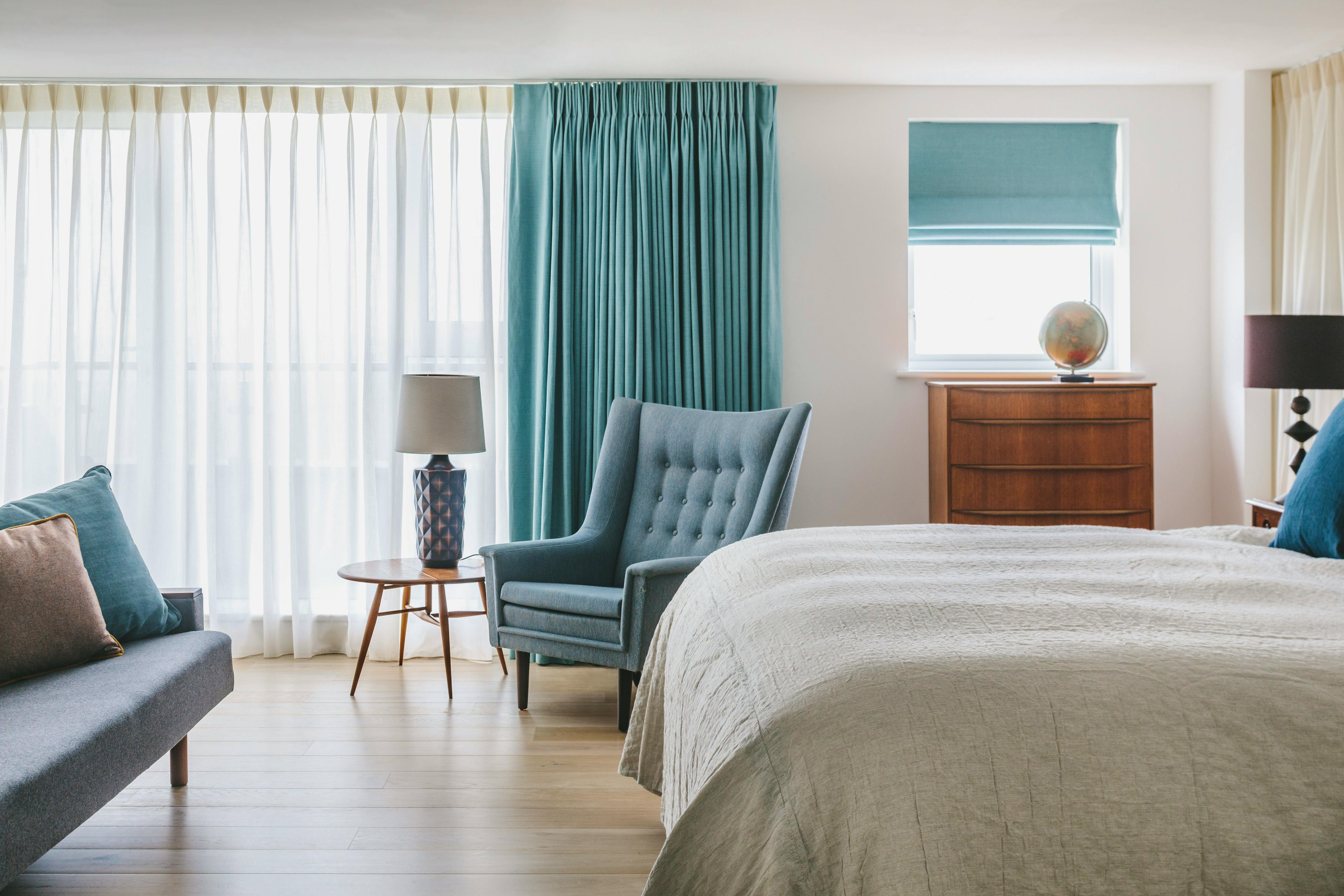 Bedroom 3 has a sofa bed and its own balcony