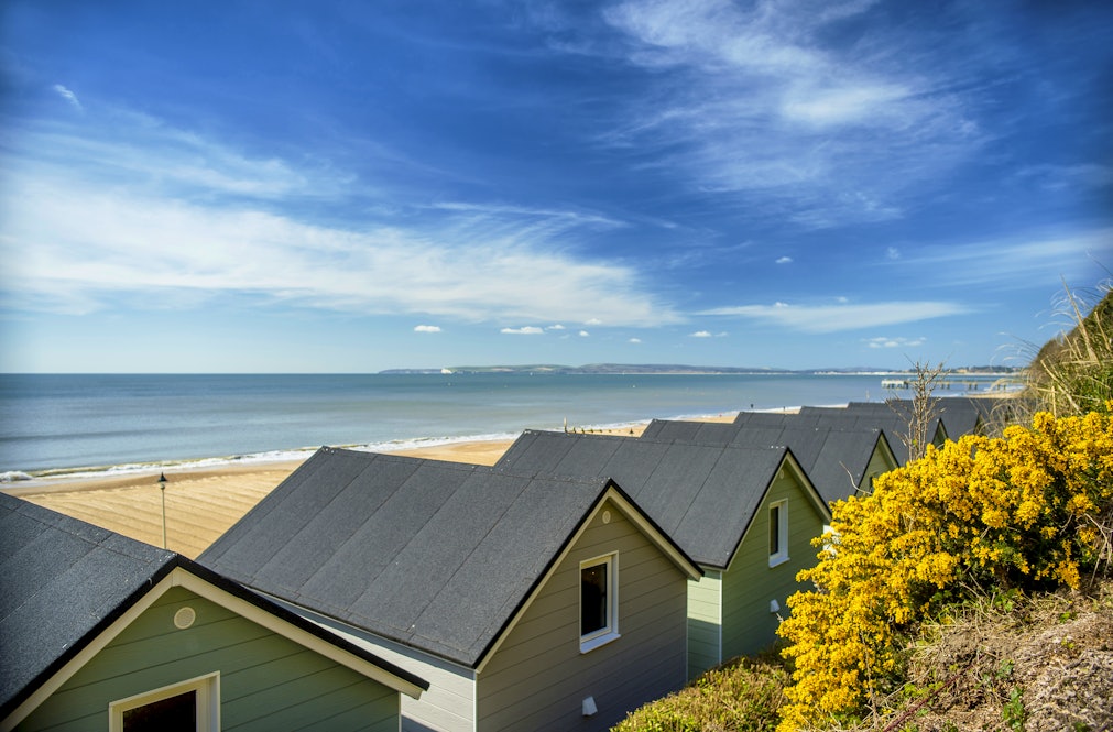 Bournemouth Beach Lodges luxury beach huts on the Dorset coast