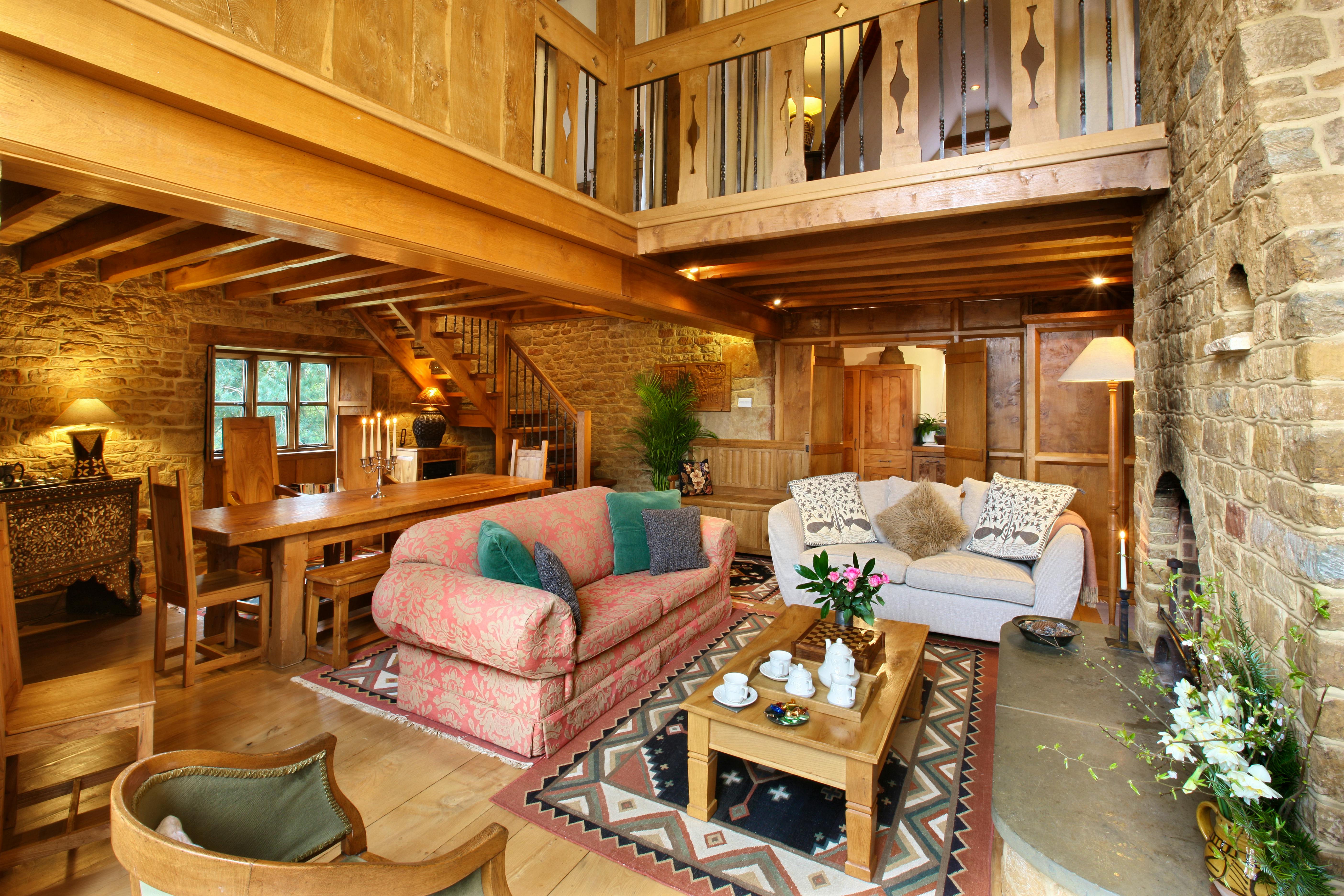 Walnut Cottage open plan luxury