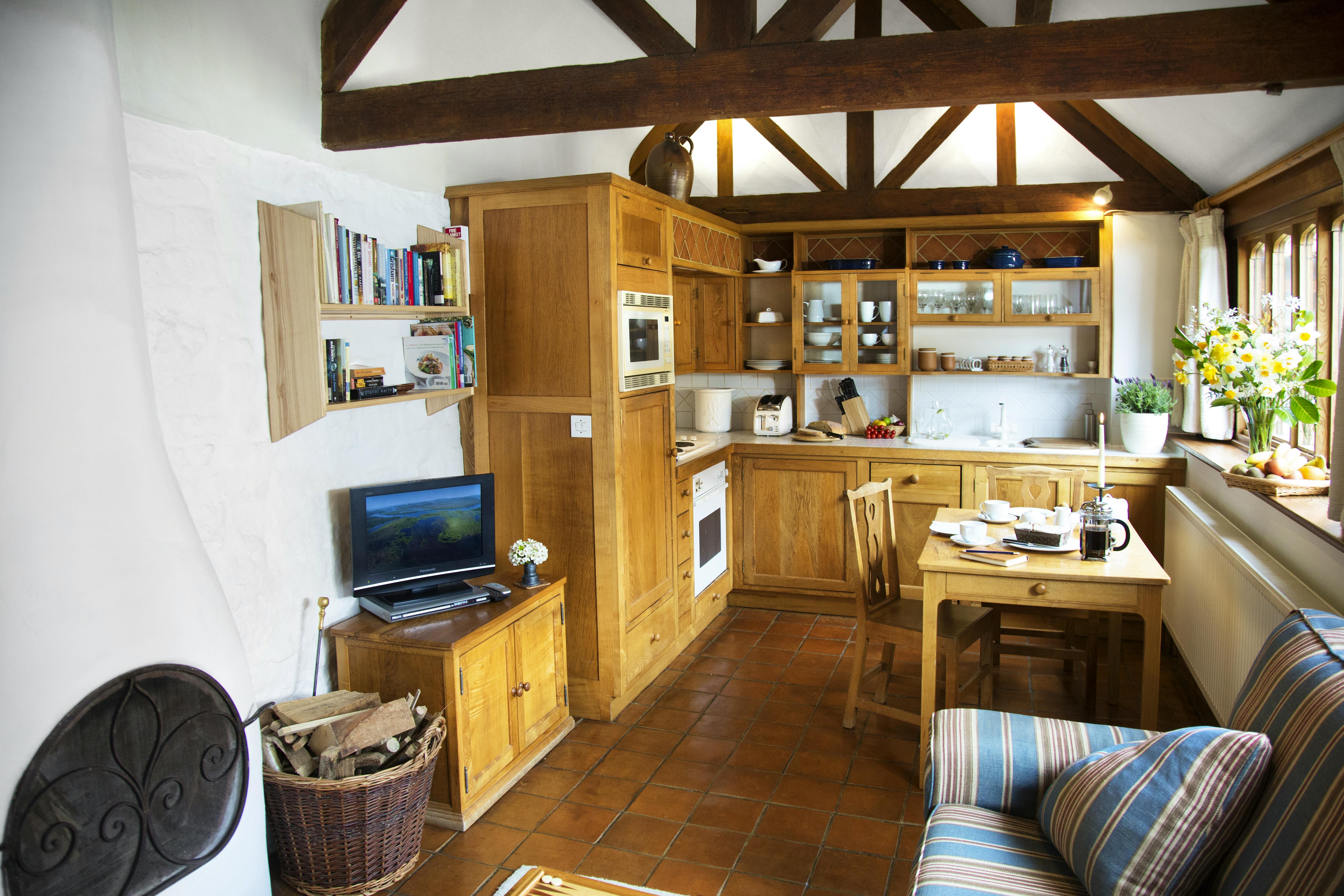 Beechnut cottage living area.