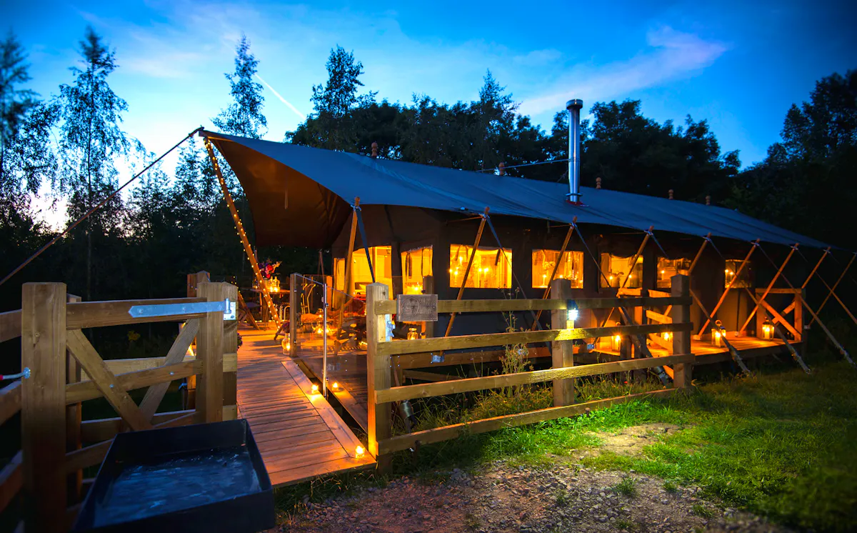 A Little Bit of Rough Luxury Safari tents in Rutland CoolStays