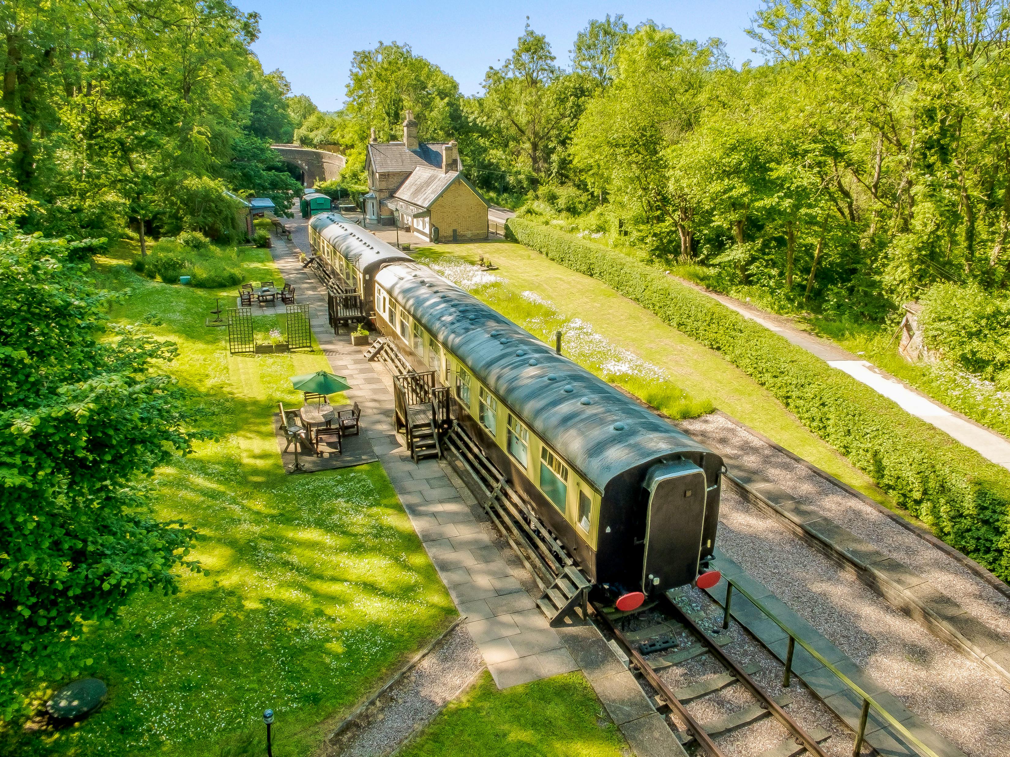 Ext. 9 aerial view from carriage car park