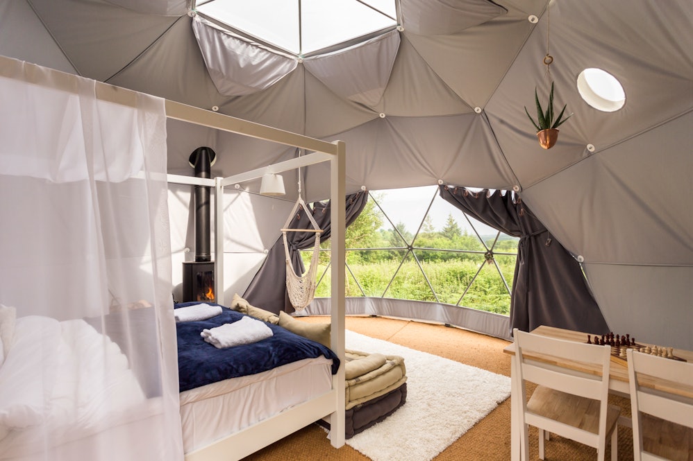 Cornwall Ekopods – luxury glamping pods for 2 in North Cornwall