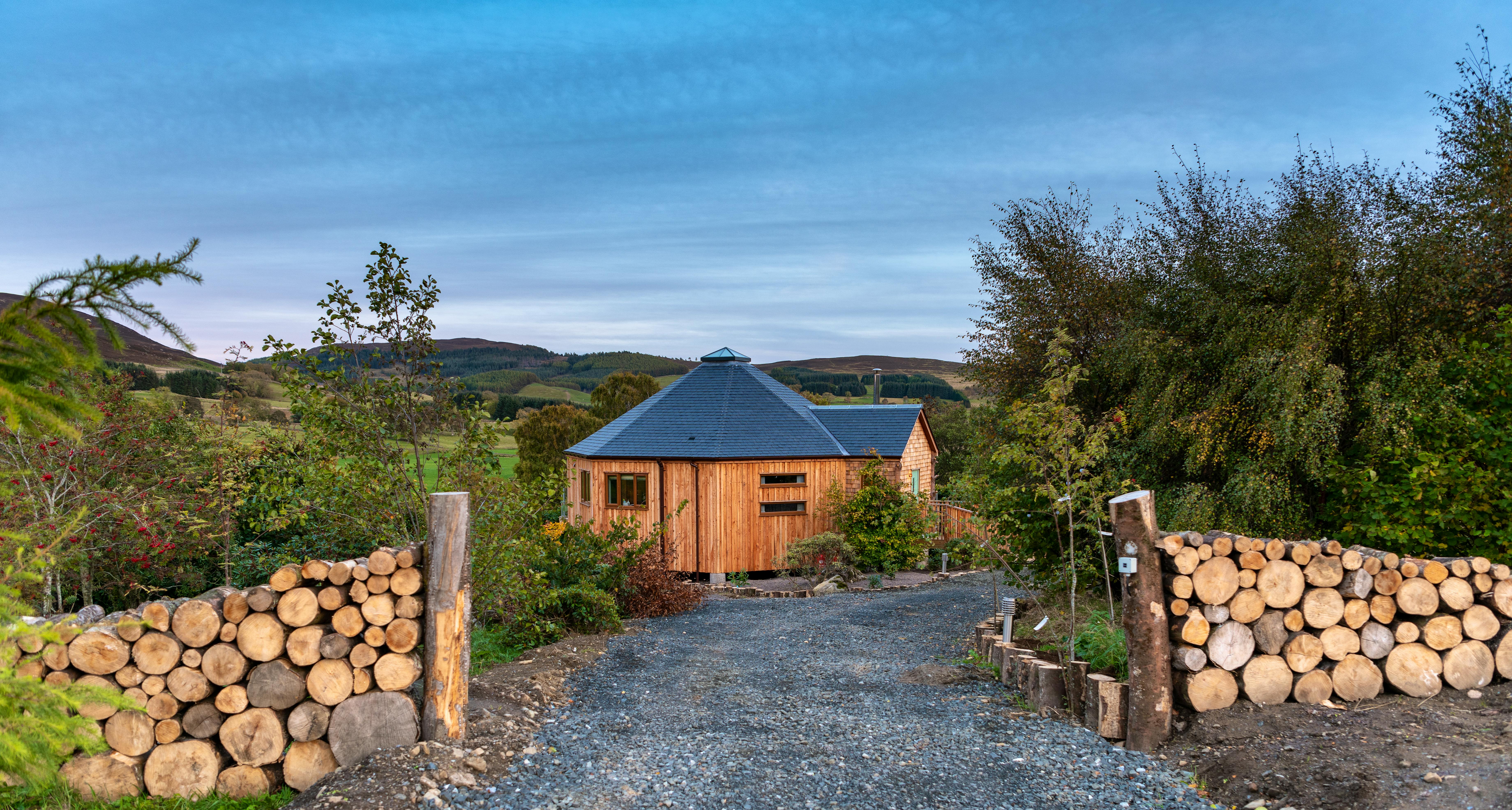 Silver Birch Treehouse - Entrance