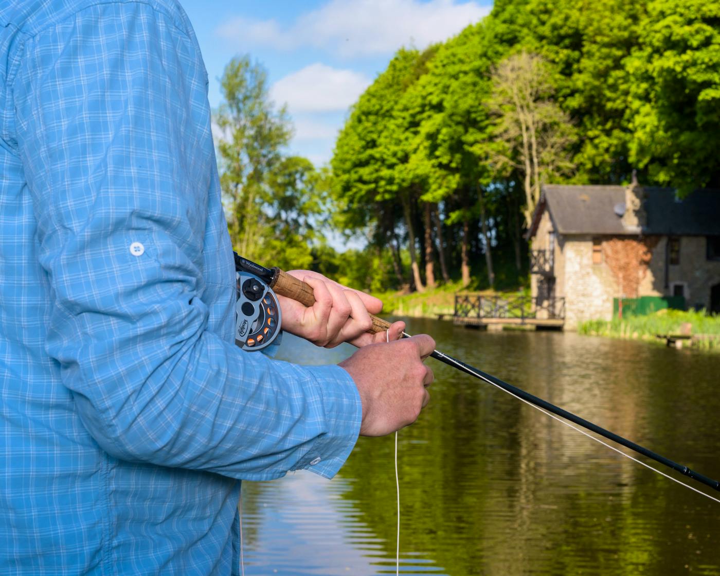 Have a cast on one of five fishing lochans. 